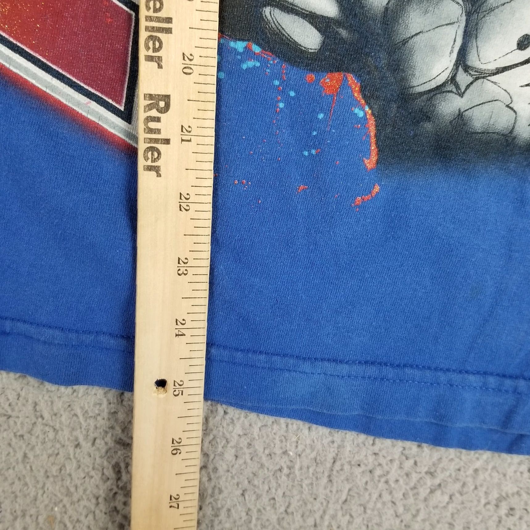 Vintage WWE Raw Cast T-Shirt 2007 Triple H John Cena Small Blue Sports Unisex Size US S / EU 44-46 / 1 - 4 Thumbnail