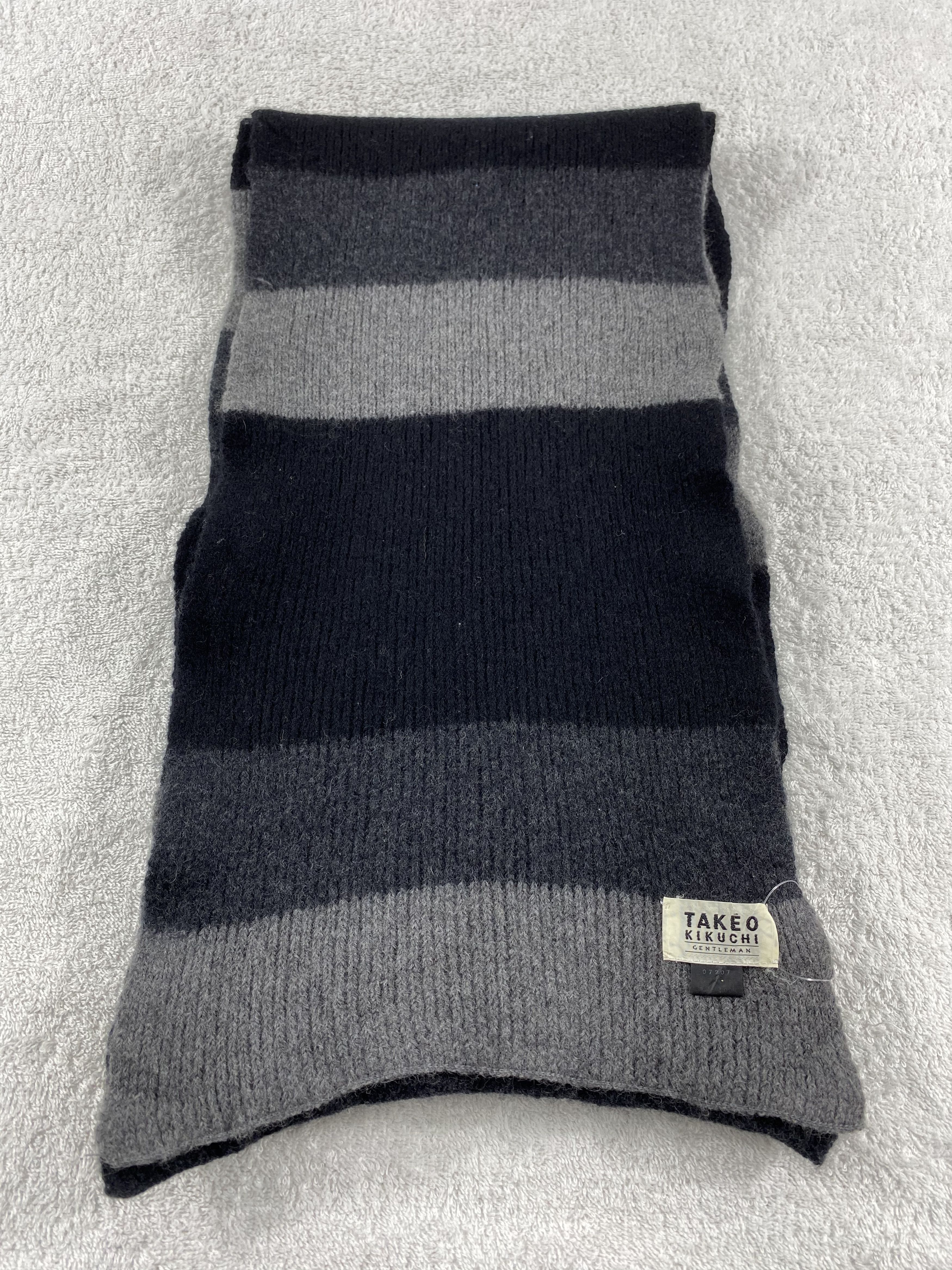 Takeo Kikuchi × Vintage Takeo Kikuchi Scarf / Muffler / Neckwear - WW1761 Size ONE SIZE - 2 Thumbnail