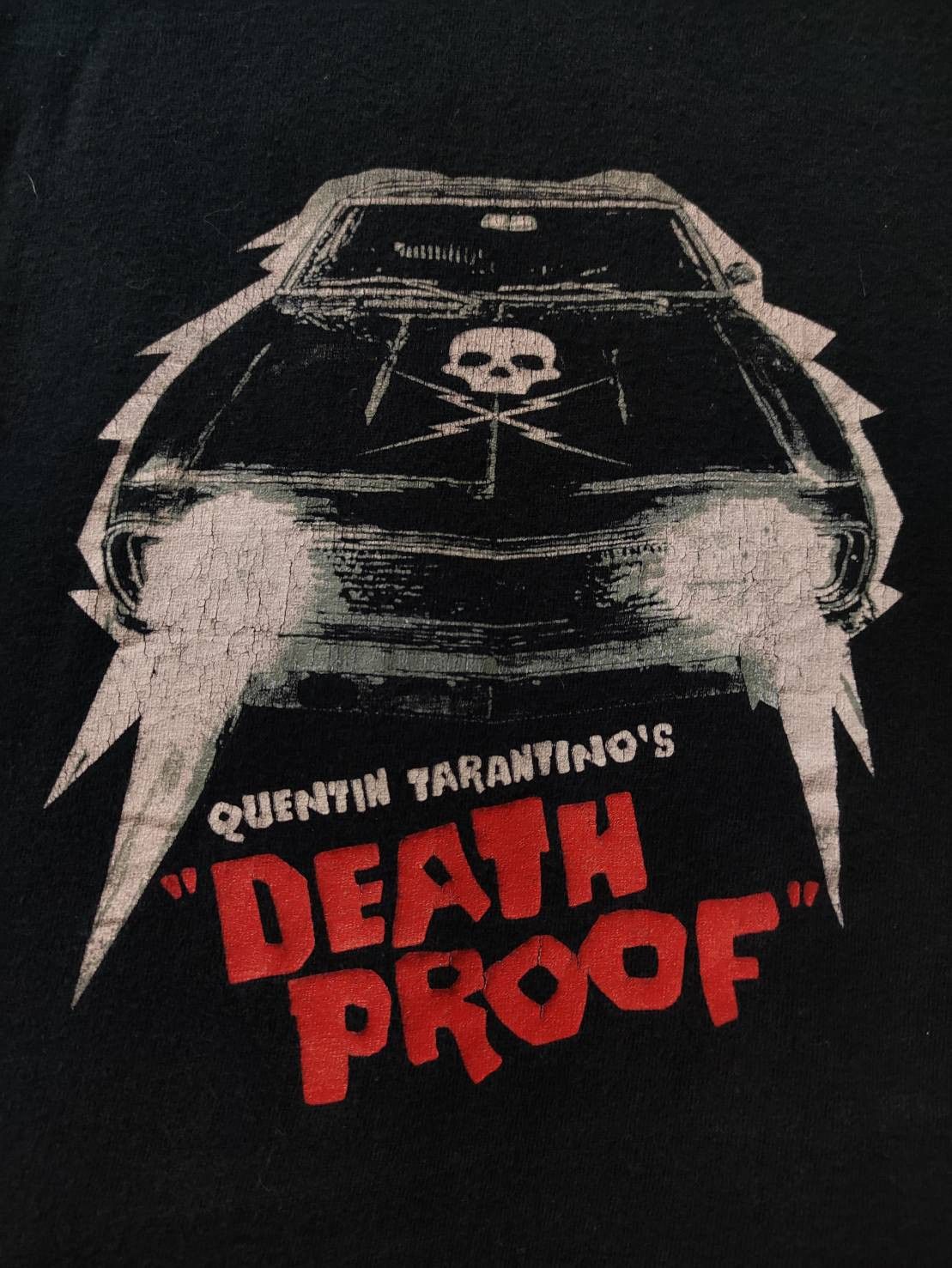 Vintage Vtg 00's Quentin Tarantino " Death Proof " Movie Promo Size US L / EU 52-54 / 3 - 4 Thumbnail