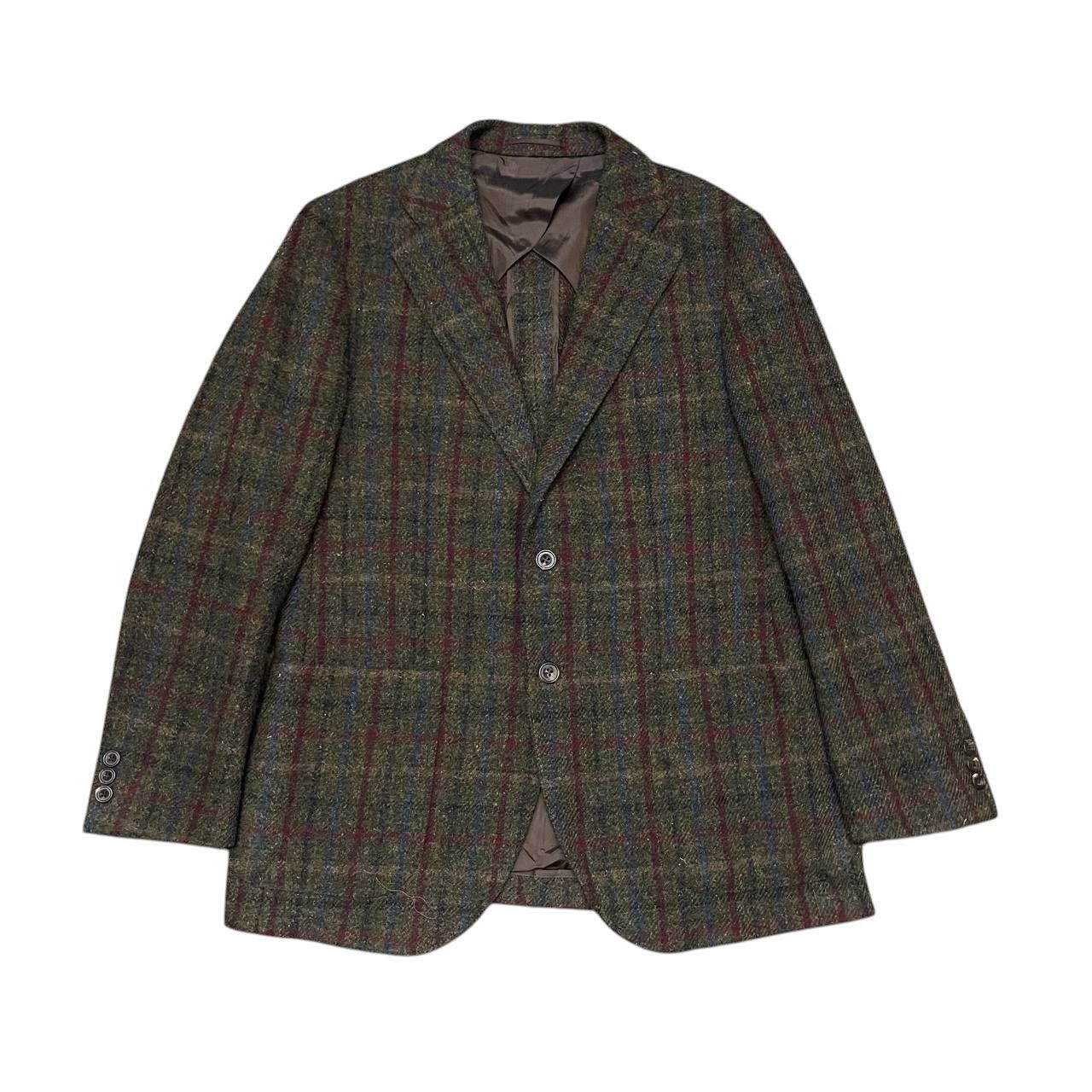 Harris Tweed Vintage Harris Tweed Wool Coat Blazer Size US M / EU 48-50 / 2 - 1 Thumbnail