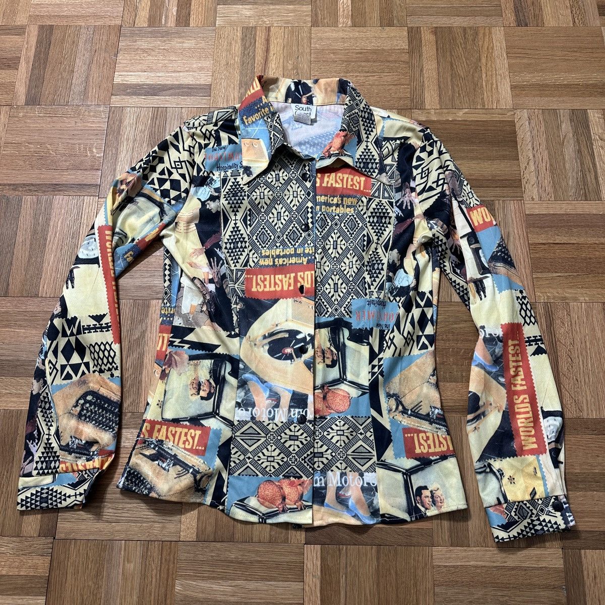 Vintage Vintage South Coast shirt Size M / US 6-8 / IT 42-44 - 1 Thumbnail