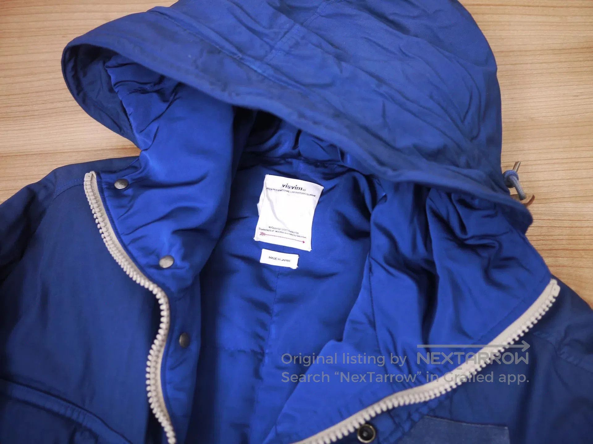 Visvim visvim krupa field down jacket in blue. Size US M / EU 48-50 / 2 - 5 Thumbnail