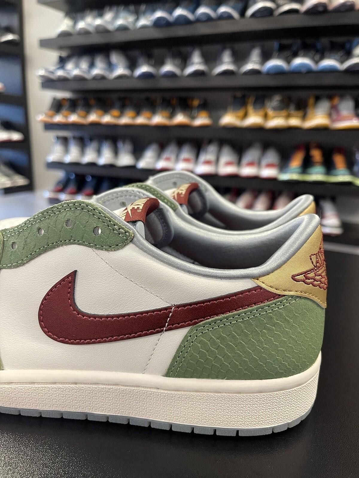 Nike Size 10.5 - Nike Air Jordan 1 Retro Low “Year of the Dragon" Size US 10.5 / EU 43-44 - 5 Thumbnail