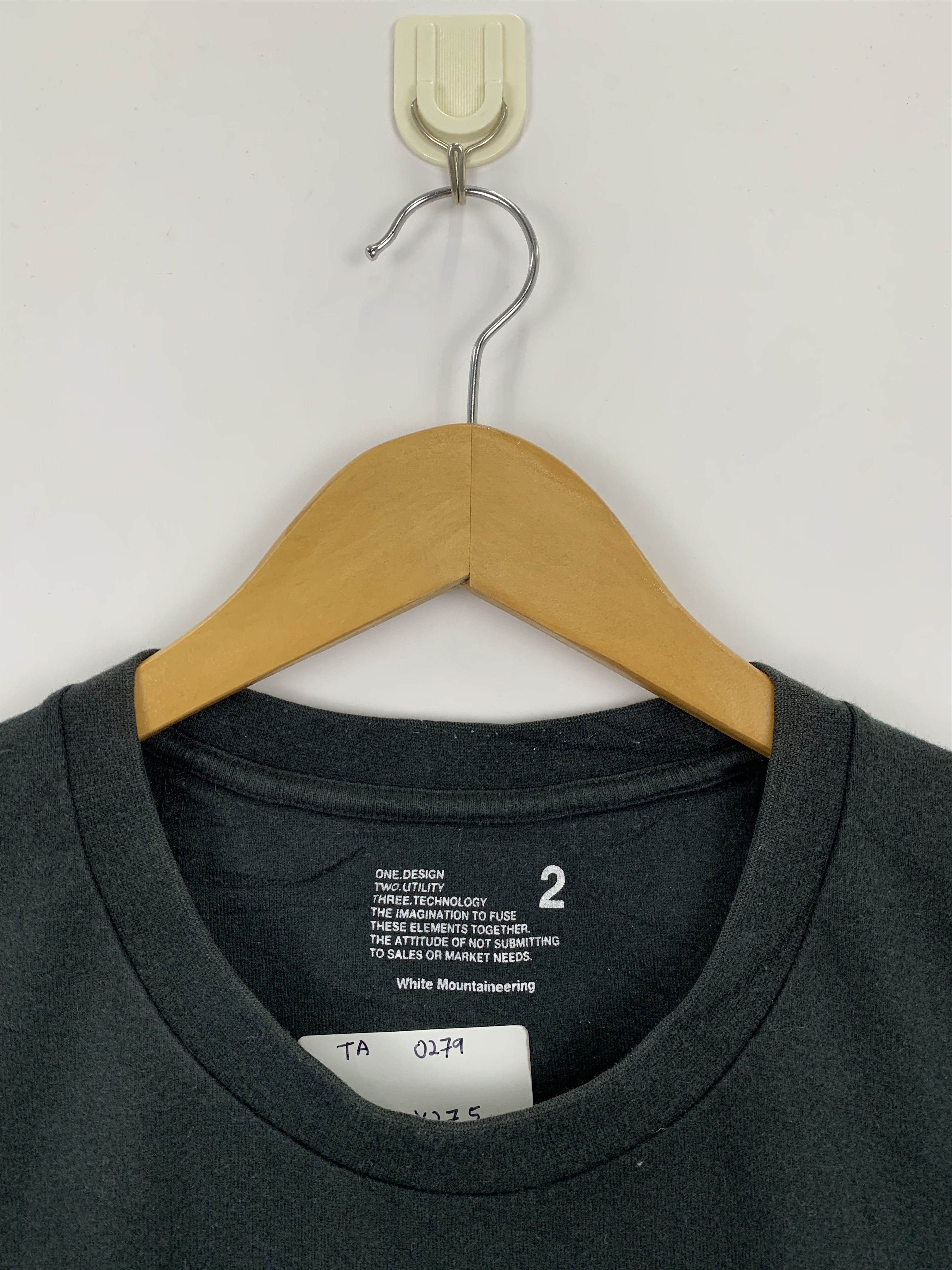 Other Vintage White Mountaineering T Shirt TA0279 Size US L / EU 52-54 / 3 - 8 Thumbnail