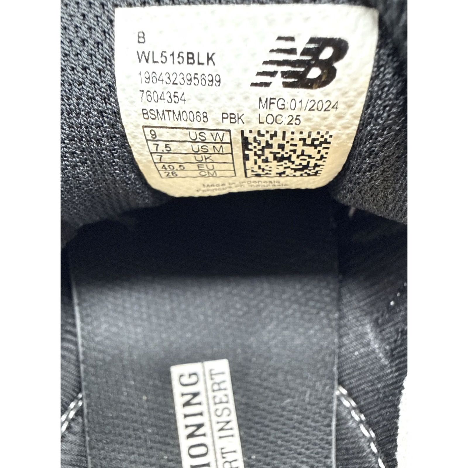 New Balance New Balance Classics 515 V3 Sneaker Suede Black White Women Men 7.5 9 | Walking Comfort Athletic Shoe Size US 7 / IT 37 - 7 Thumbnail