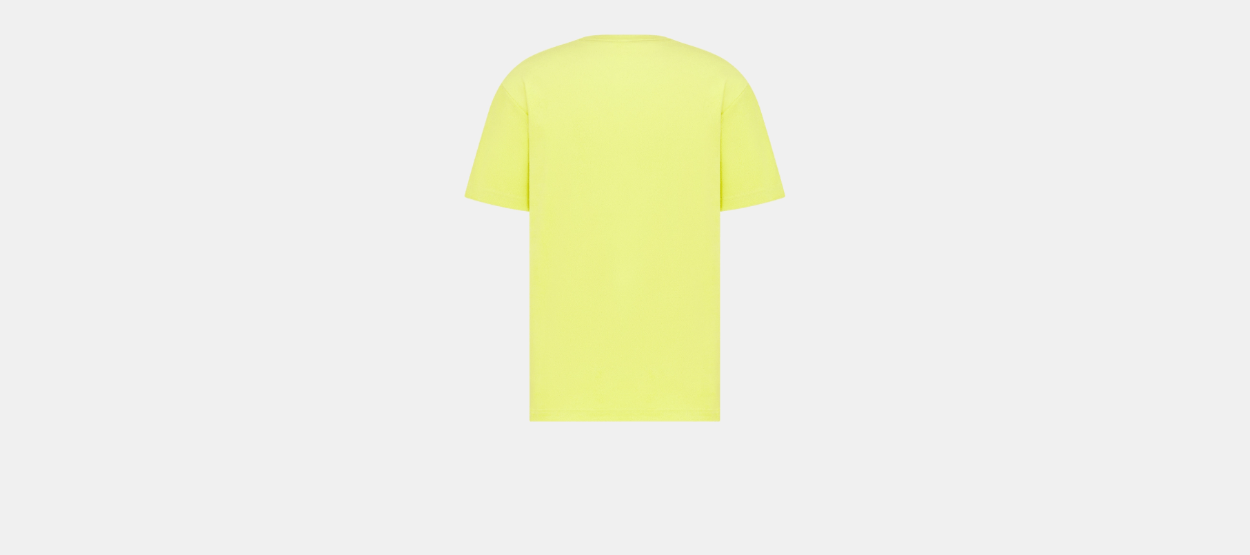 Dior o1w1db10824 Relaxed-fit T-Shirt in Yellow Size US XL / EU 56 / 4 - 2 Thumbnail