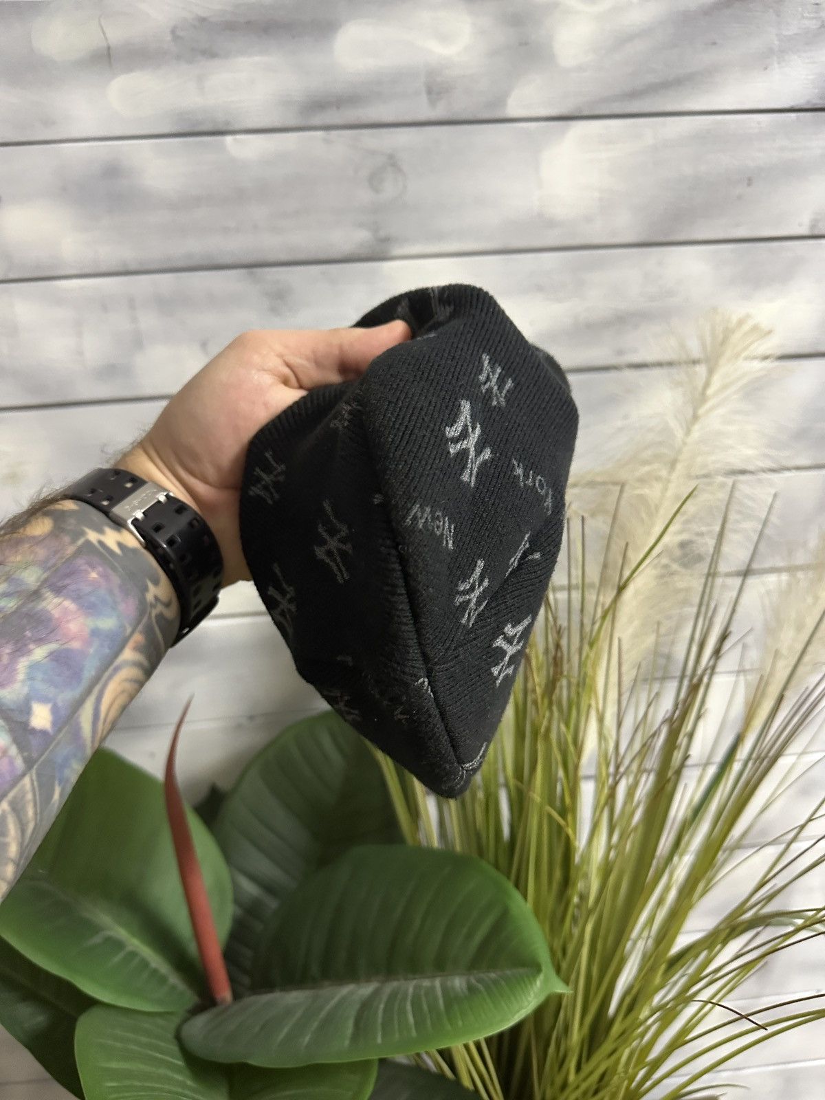 New Era Rare Vintage Monogram Hat New York Yankees x New Era 56cm Size ONE SIZE - 3 Thumbnail