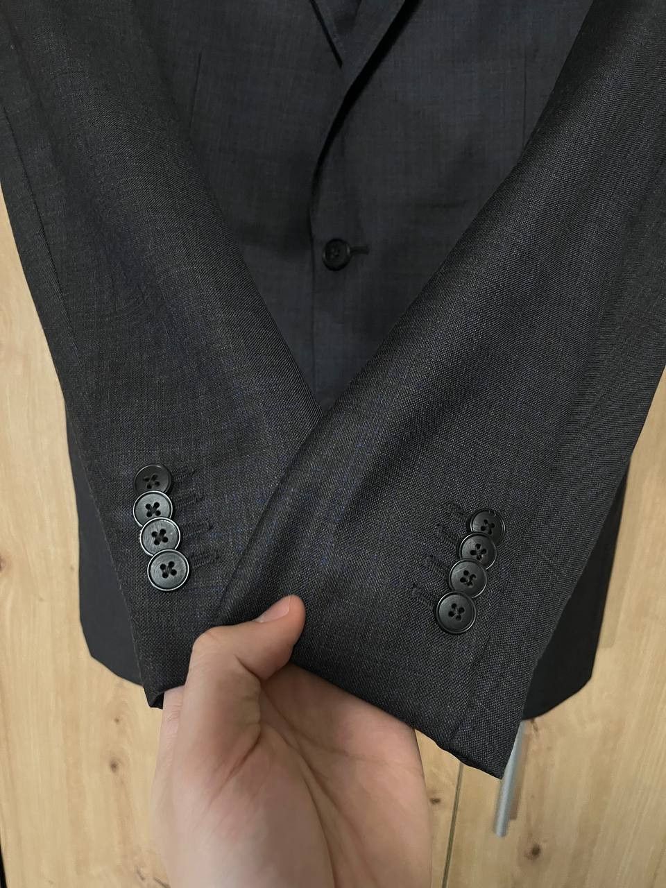Ermenegildo Zegna × Z Zegna Z ZEGNA SUIT DARK GREY 48R MSRP 1325$ Size 48R - 5 Thumbnail