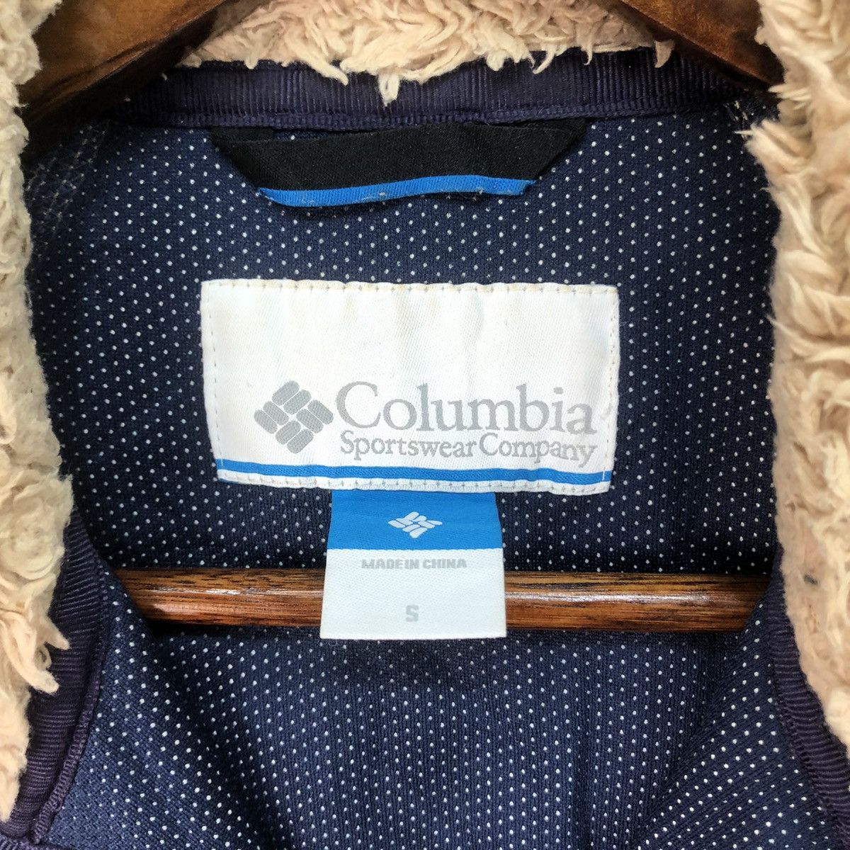 Columbia × Vintage Vintage Columbia Deep Pile Fleece Sleeveless Jacket Size US S / EU 44-46 / 1 - 6 Thumbnail