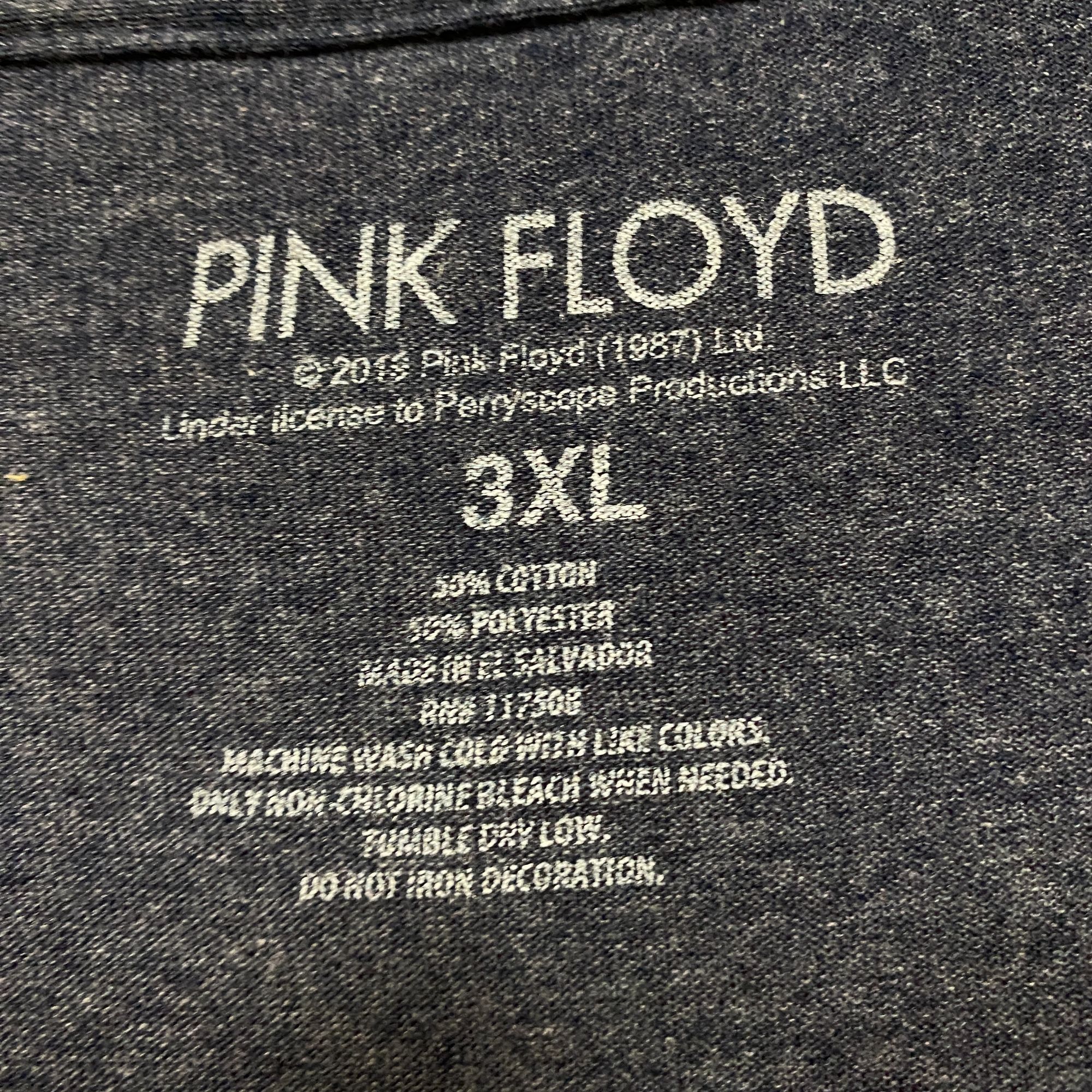 Pink Floyd Pink Floyd the Dark Side of the Moon Psychedelic Rock Tee 3X Size US XXL / EU 58 / 5 - 4 Thumbnail