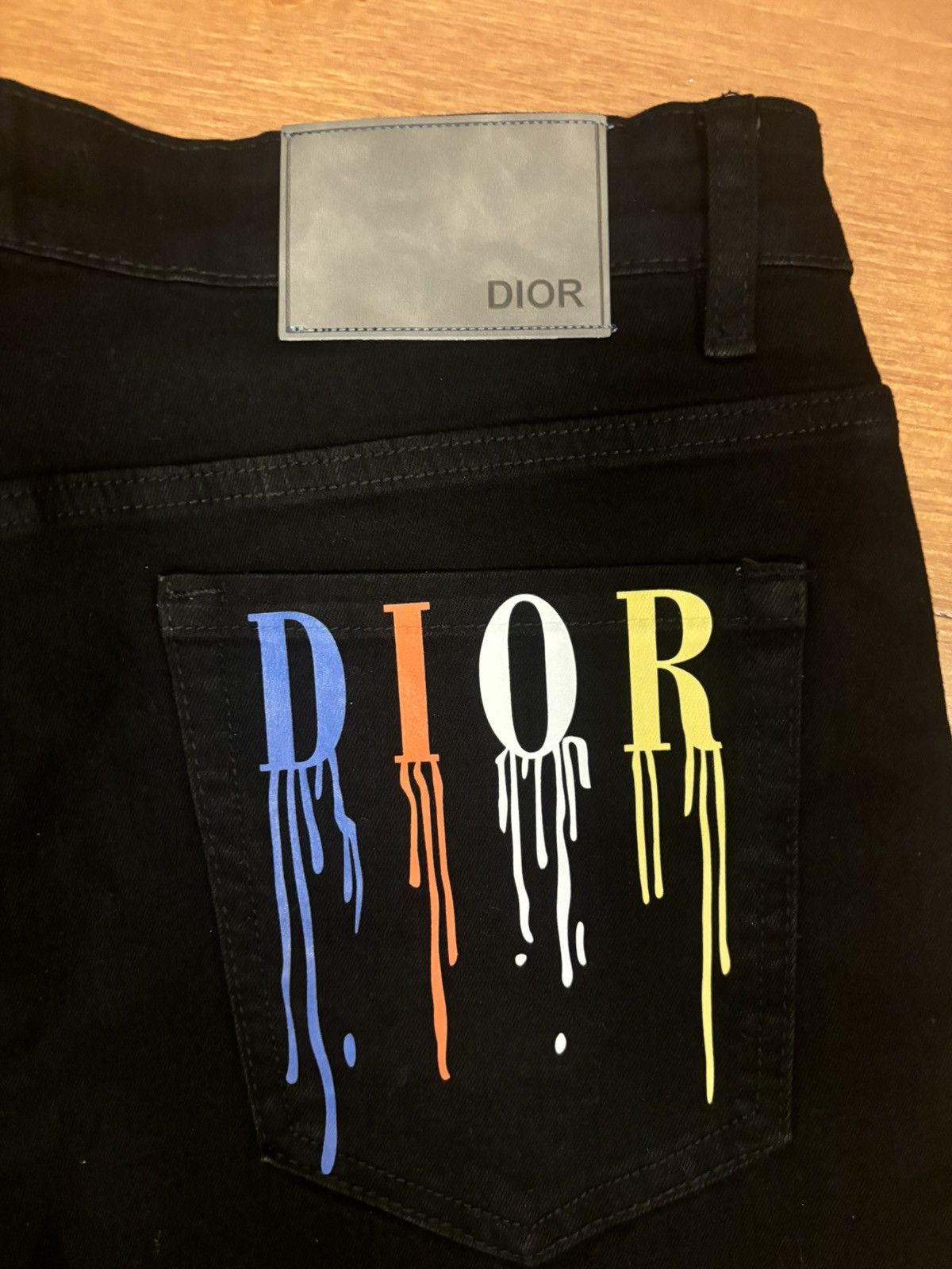 Dior Dior Black Jeans Size US 34 / EU 50 - 4 Thumbnail