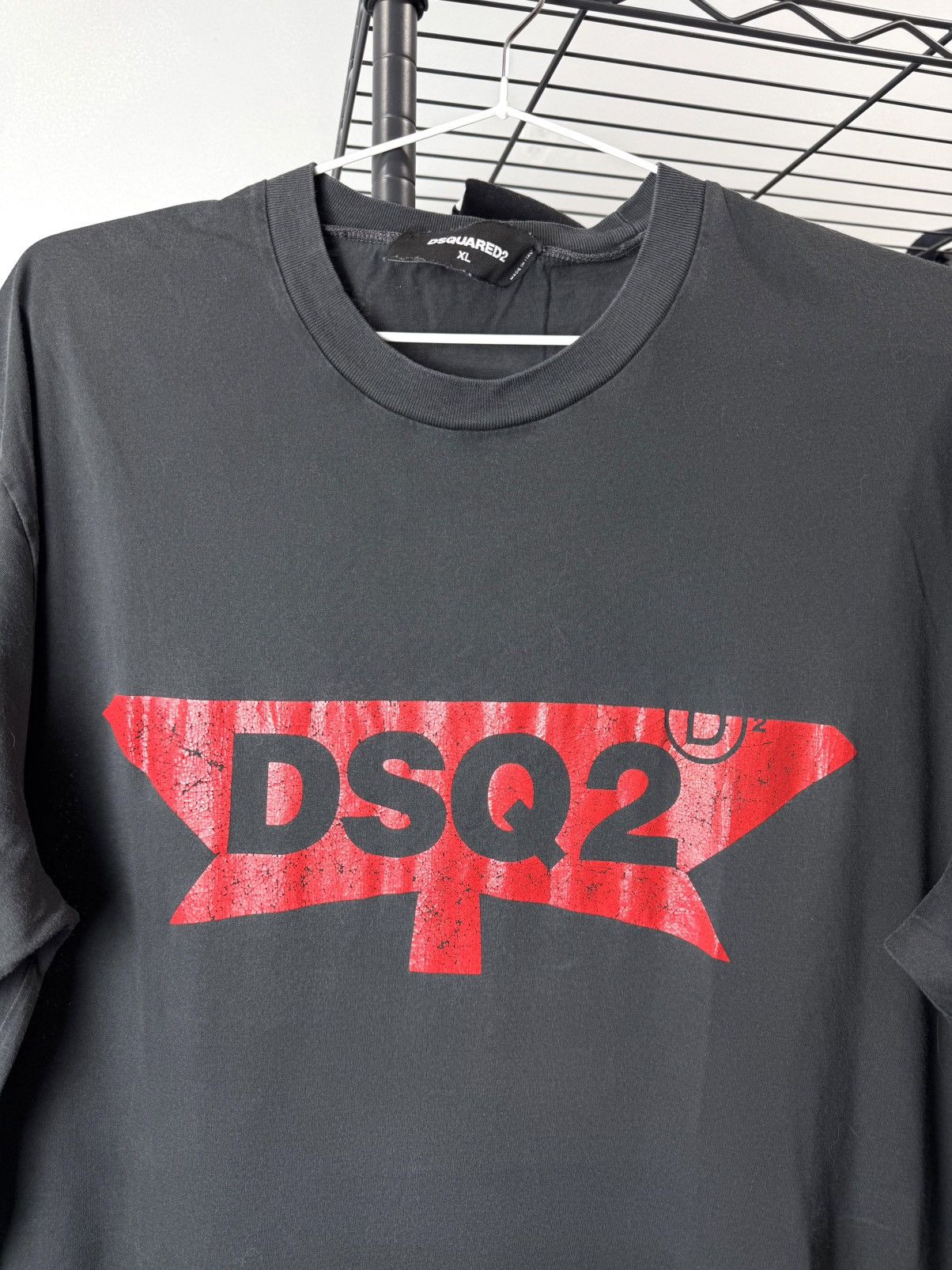 Dsquared2 Vintage Dsquared2 Printed T Shirt Size US XL / EU 56 / 4 - 2 Thumbnail