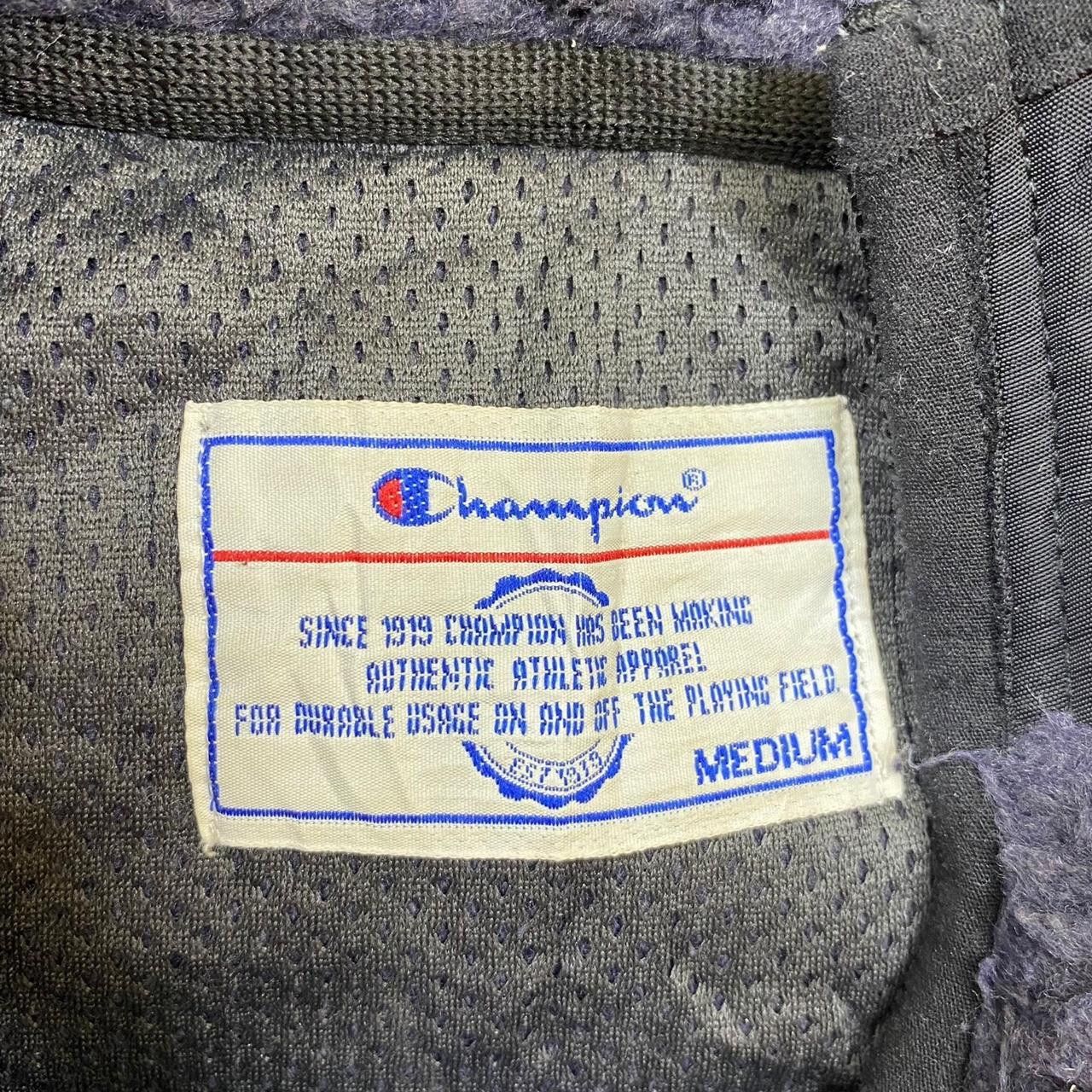 Champion CHAMPION Deep Pile Sherpa Retro X Pocket Fleece Jacket Size M / US 6-8 / IT 42-44 - 4 Thumbnail
