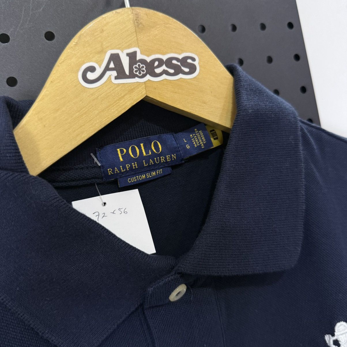Polo Ralph Lauren Polo ralph lauren navy poloshirt Size US L / EU 52-54 / 3 - 4 Thumbnail