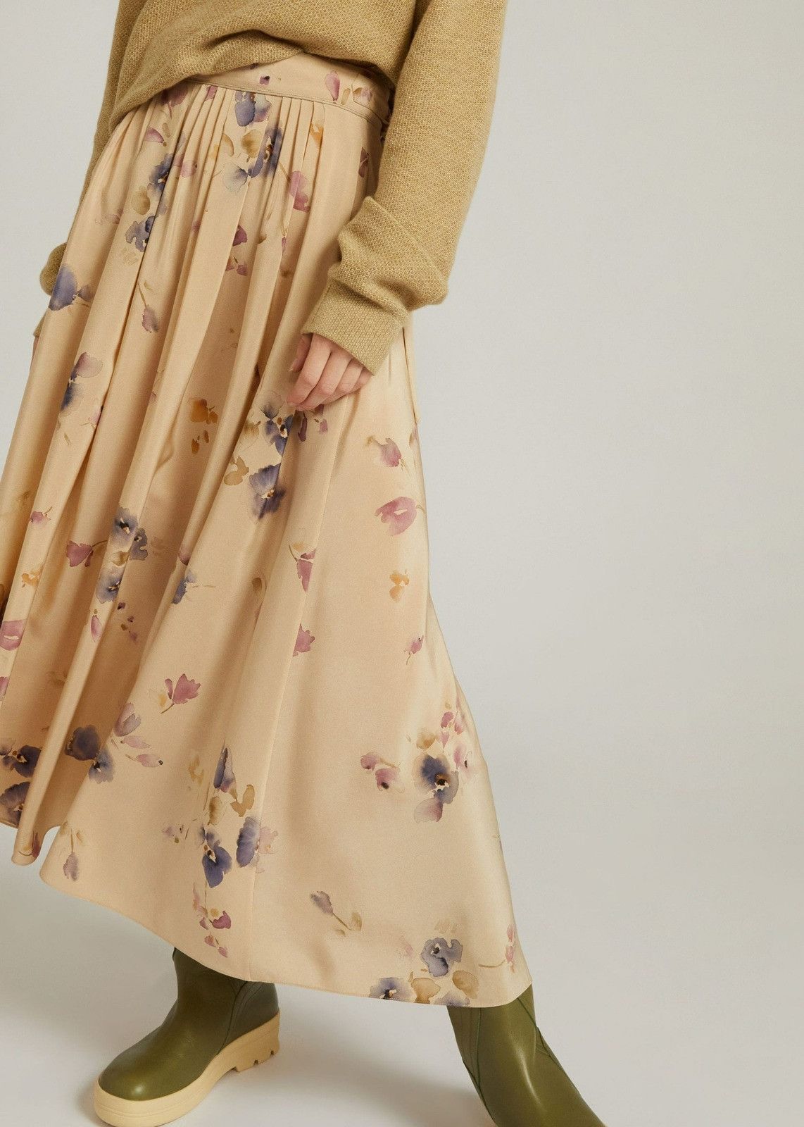 Loro Piana o1srvl11e0424 Skirt in Brown Size 38" / US 16 / IT 52 - 4 Thumbnail
