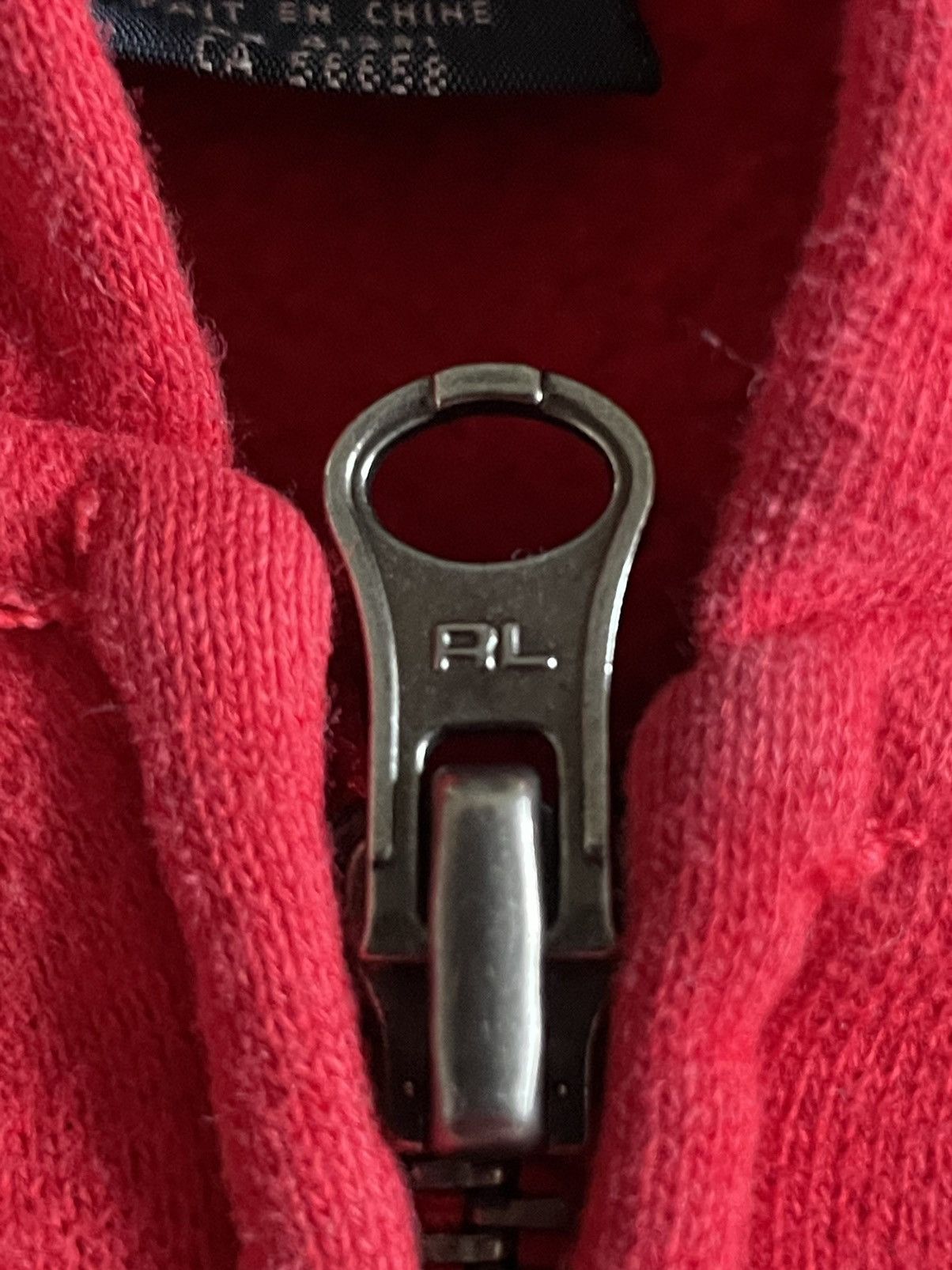 Polo Ralph Lauren × Ralph Lauren × Vintage Polo Ralph Lauren Vintage Y2K Zip Hoodies Pony Rare Size US S / EU 44-46 / 1 - 10 Thumbnail