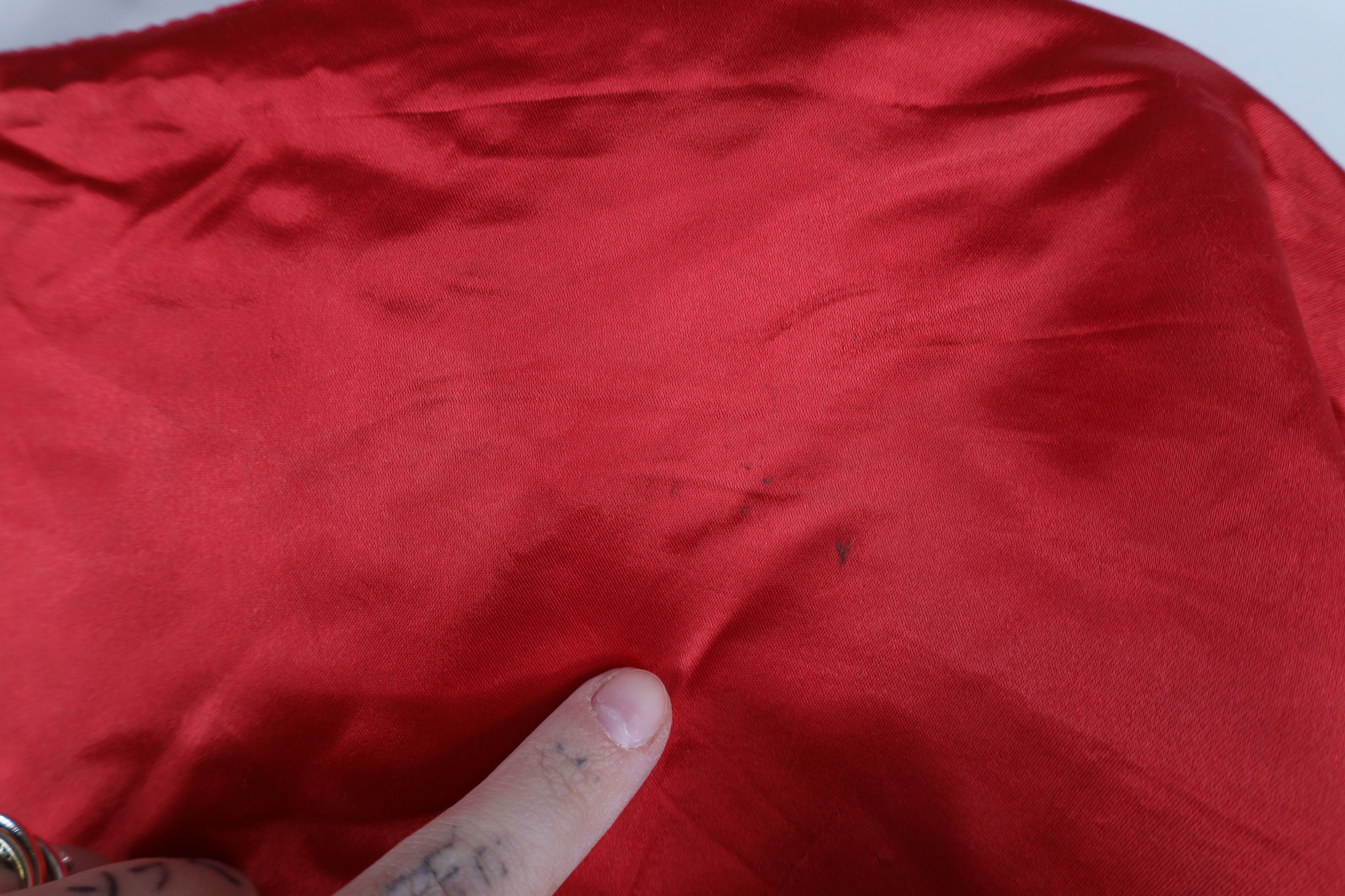 Vintage Vintage 50s 60s Silk Japanese Crane Kimono Shirt Red Size S / US 4 / IT 40 - 9 Thumbnail