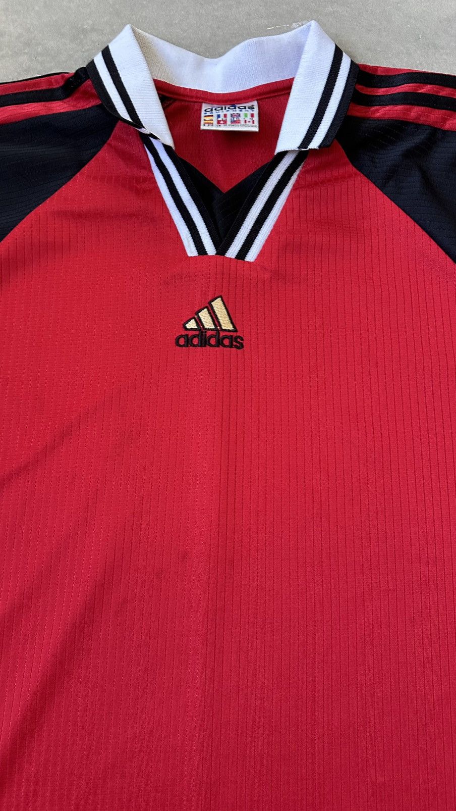 Adidas VINTAGE ADIDAS BASKETBALL JERSEY Size US L / EU 52-54 / 3 - 2 Thumbnail