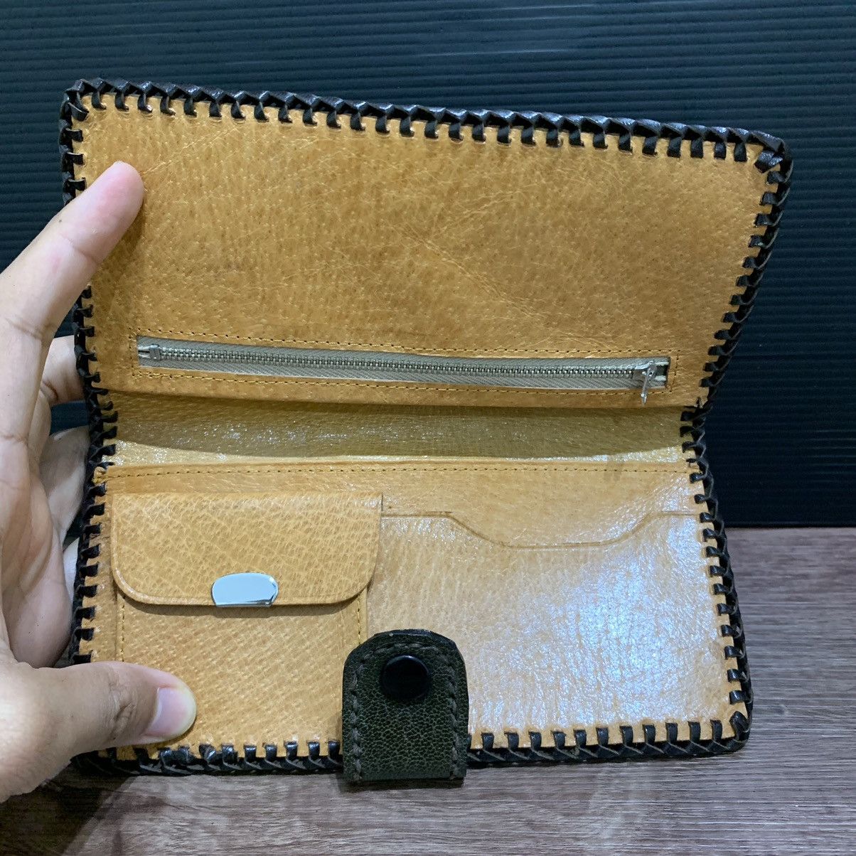 Vintage Vintage Butterfly Embroided Leather Wallet Size ONE SIZE - 5 Thumbnail