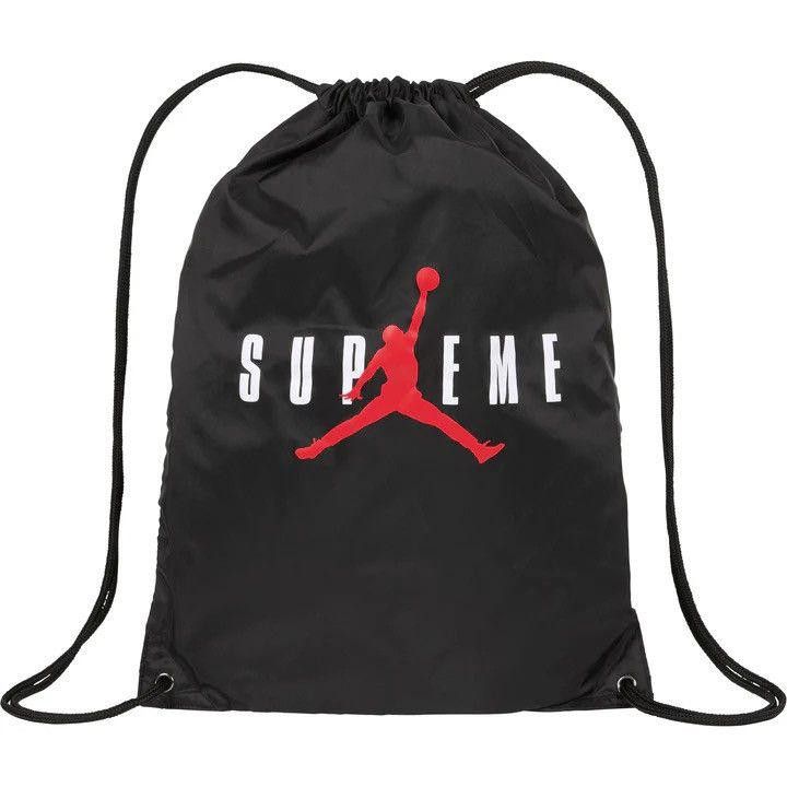 Supreme Supreme x Jordan Drawstring Bag Size ONE SIZE - 1 Thumbnail