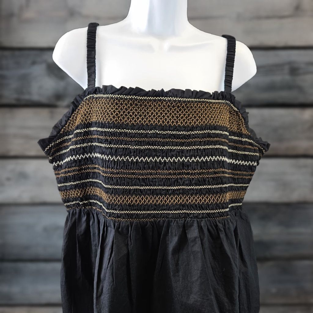 Old Navy Old Navy Womens Top Tank Sz 2XL Black Cotton Sleeveless Pullover Casual Basic Shirt Womens 2XL Black Cotton Vintage No Size XXL / US 16-18 / IT 52-54 - 1 Thumbnail