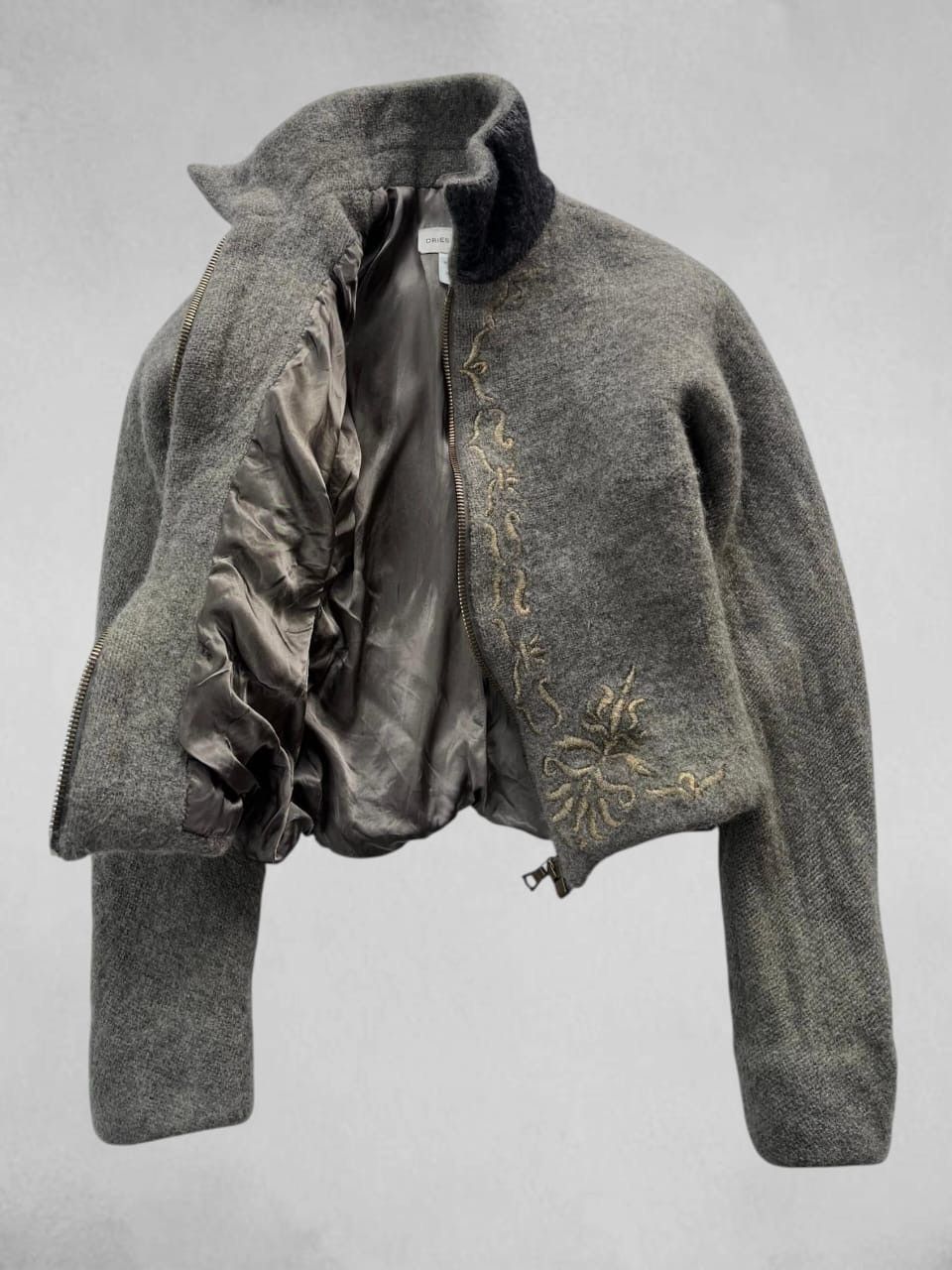 Dries Van Noten Dries Van Noten Embroidery Cropped Jacket Size M / US 6-8 / IT 42-44 - 5 Thumbnail