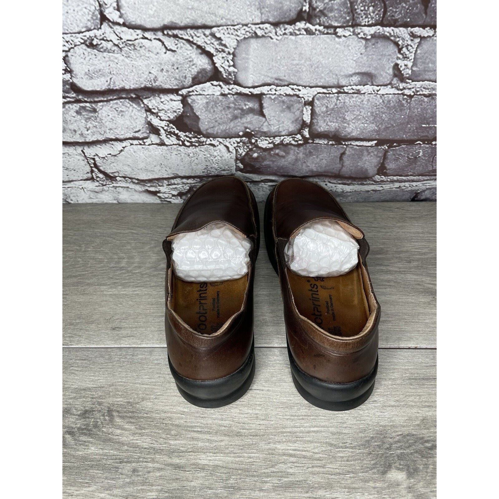 Birkenstock Footprints By Birkenstock Brown Leather Loafers Slip On Shoe Size US 6.5 / IT 36.5 - 6 Thumbnail