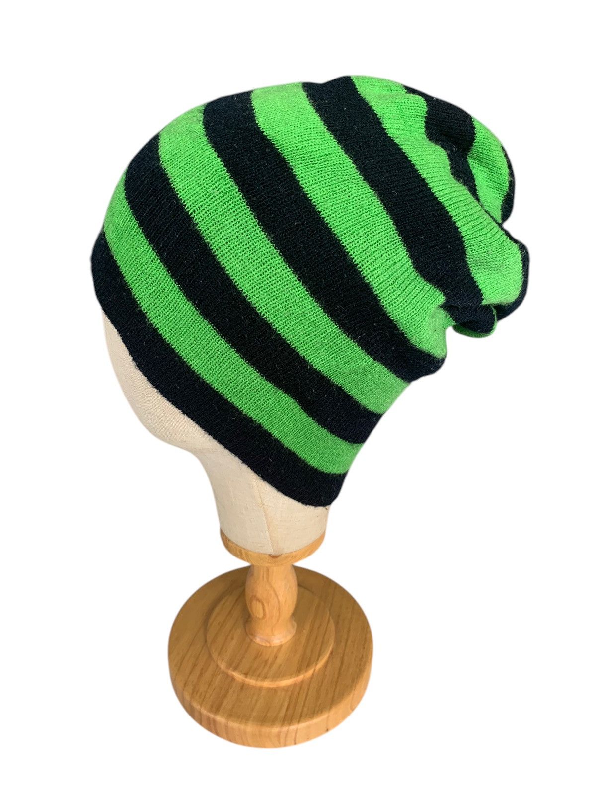 Japanese Brand × Kapital × Vintage Stripe Streetwear Winter Sessions Rare Hairy Beanie Hats Size ONE SIZE - 2 Thumbnail