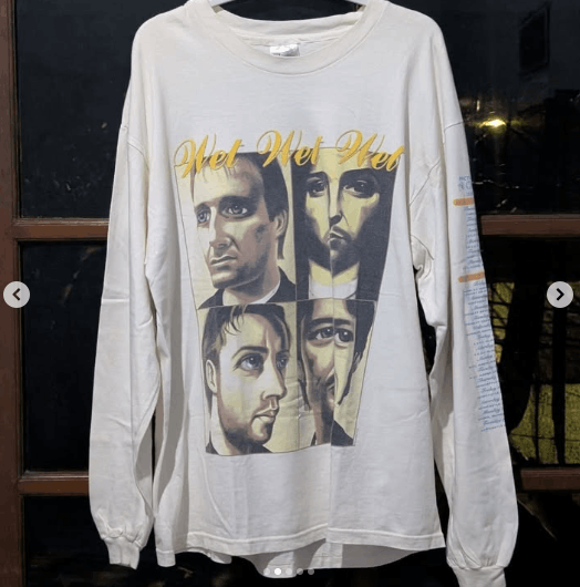 Band Tees Vintage Wet Wet Wet 1995 Tour Size US XL / EU 56 / 4 - 1 Thumbnail