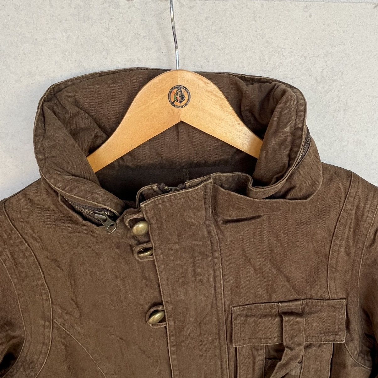 Other Vintage Takeo Kikuchi Brown Hooded Jacket Pockets Size S Size US S / EU 44-46 / 1 - 4 Thumbnail