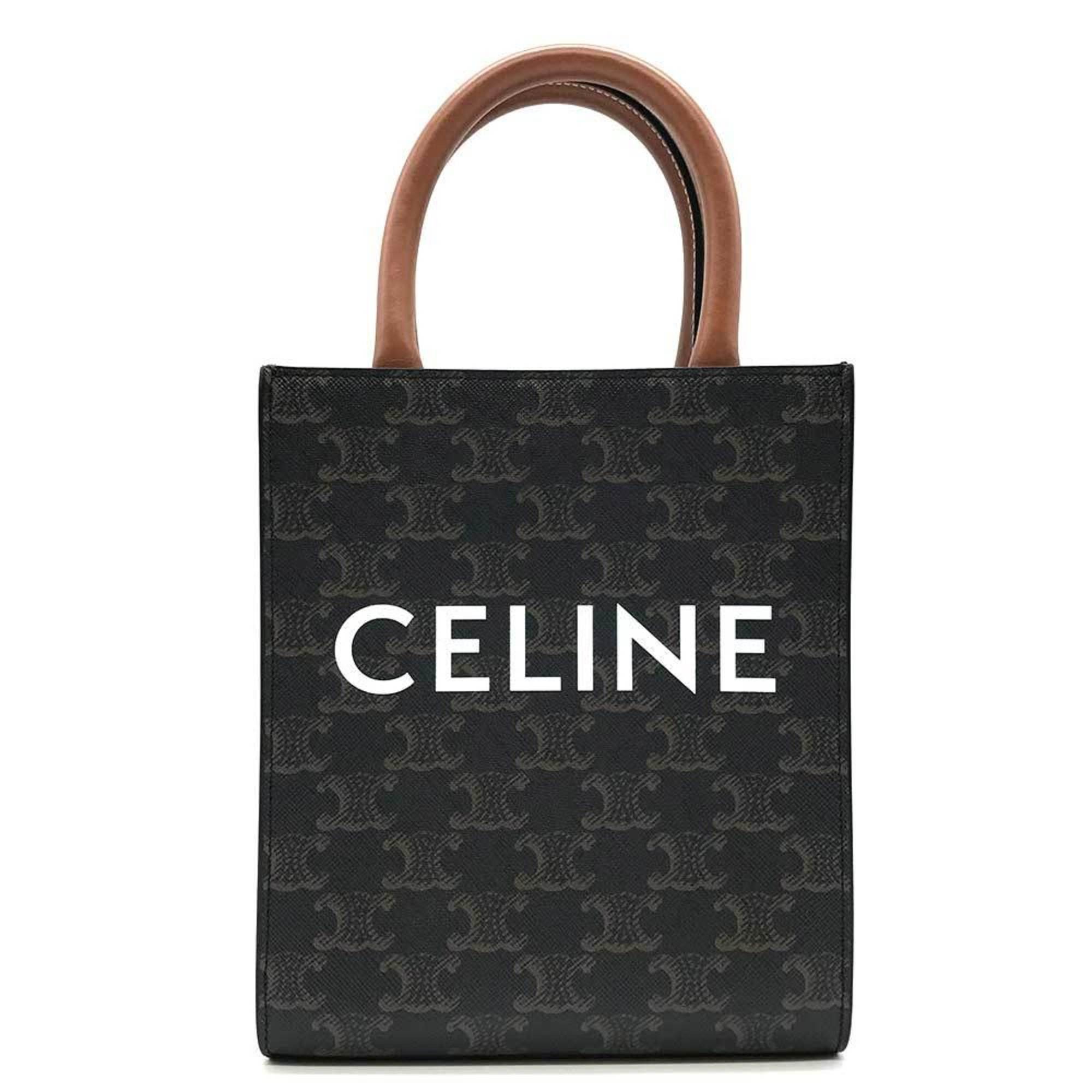 image of Celine Triomphe Vertical Cover 2Way Hand Shoulder Celine, Women's