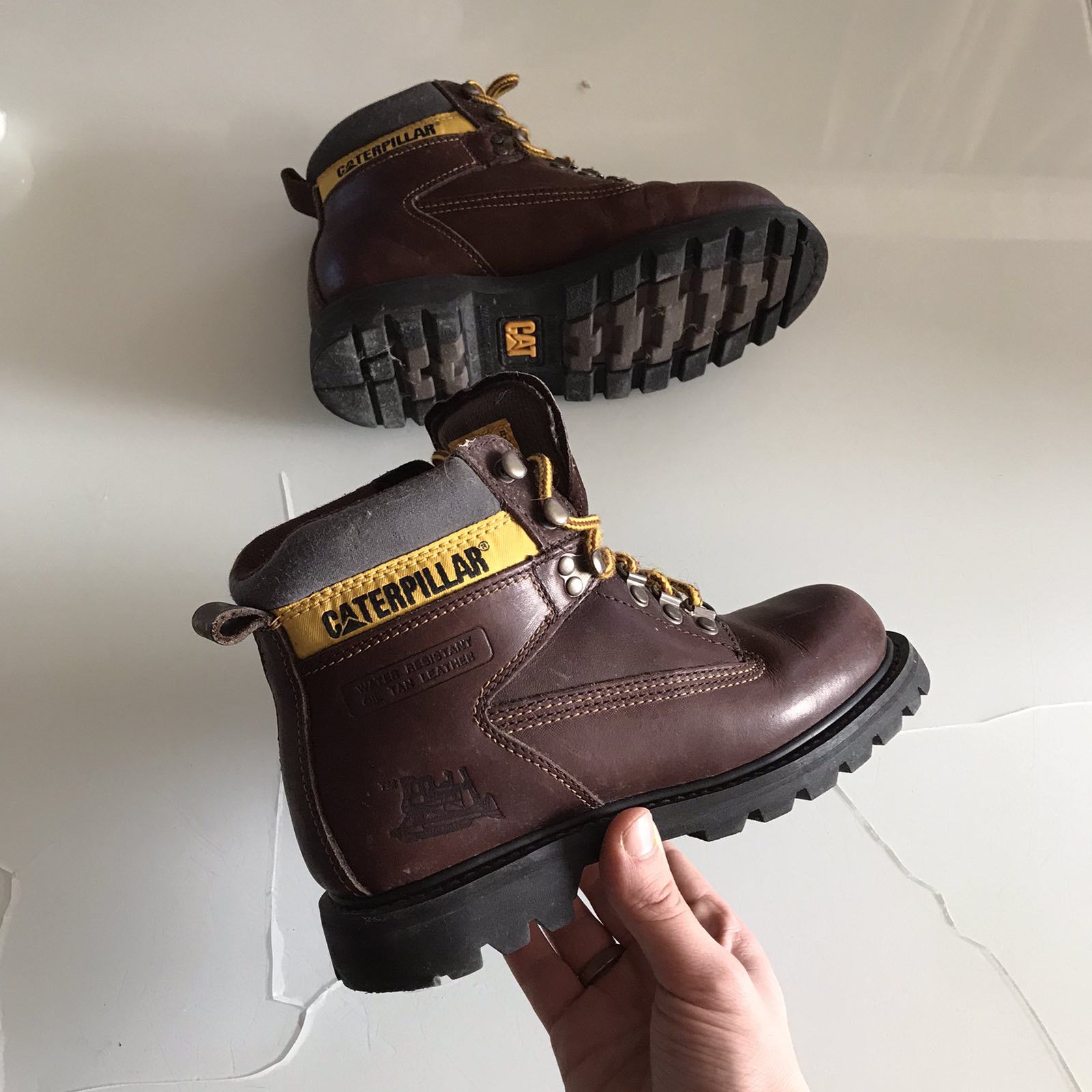 Caterpillar Streetwear Vintage Caterpillar CAT Thinsulate Work Boots Sz 37 Grailed