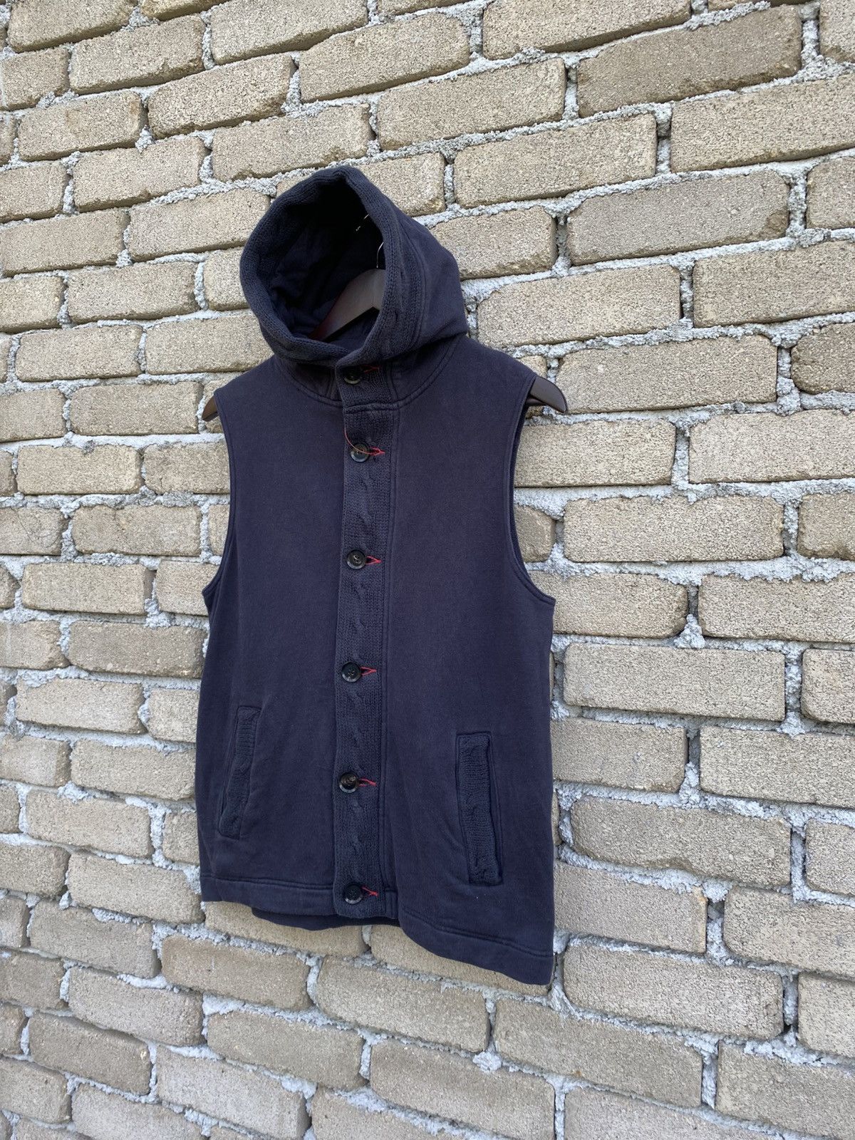 Japanese Brand Gaijin Made Hoodie Sleeveless Made In Japan Size US S / EU 44-46 / 1 - 4 Thumbnail