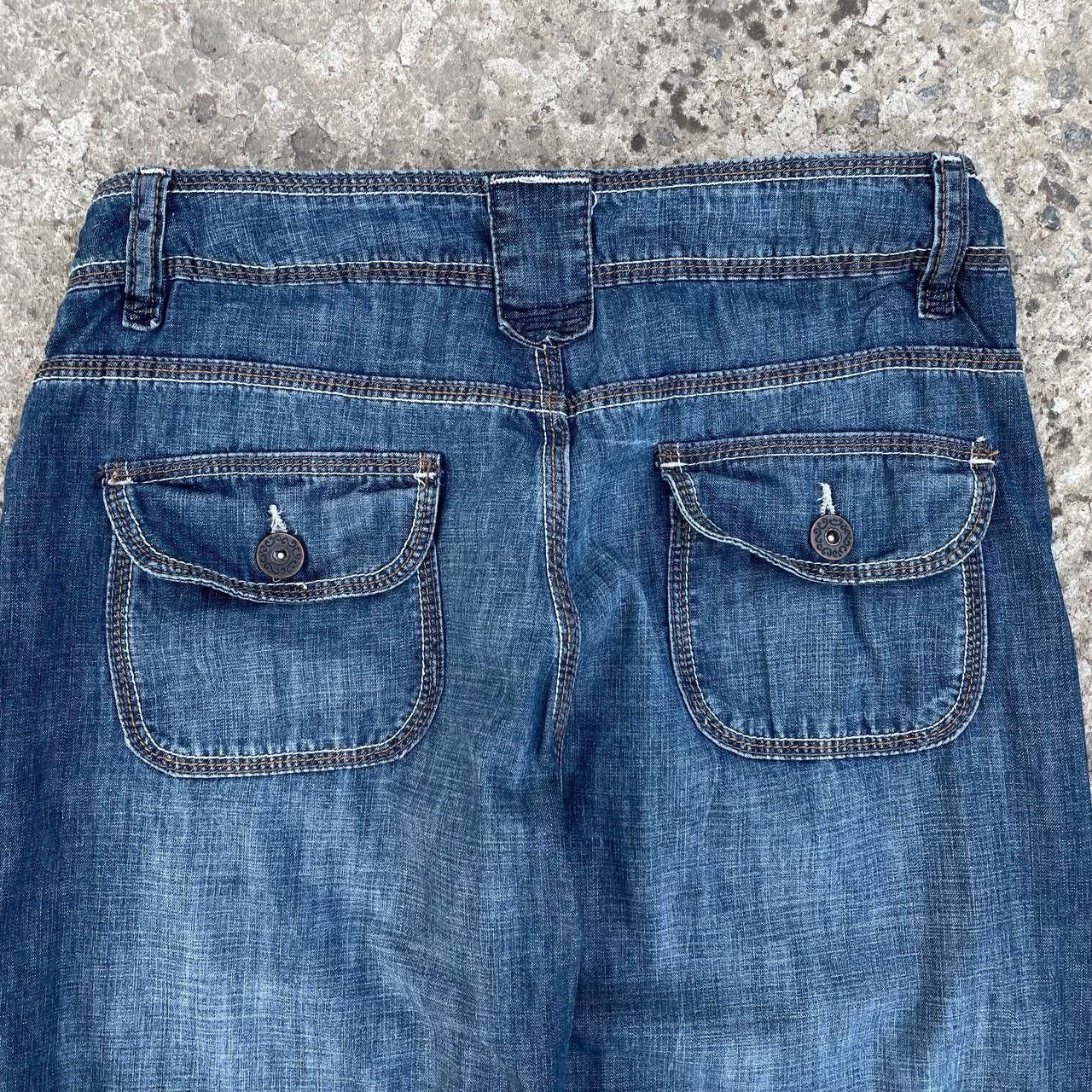Cherokee Vintage Japanese Style Women’s Baggy Jeans Cherokee Y2K 00s Size 32" / US 10 / IT 46 - 12 Thumbnail