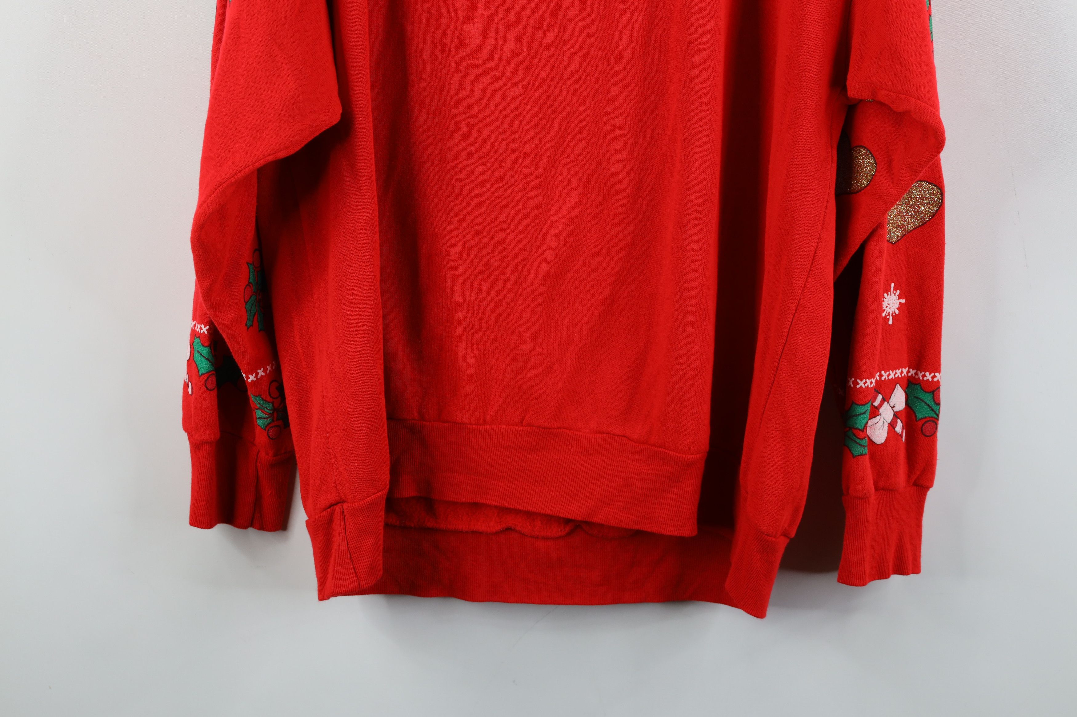 Vintage Vintage 90s Streetwear Over Print Crewneck Sweatshirt USA Size US L / EU 52-54 / 3 - 14 Thumbnail
