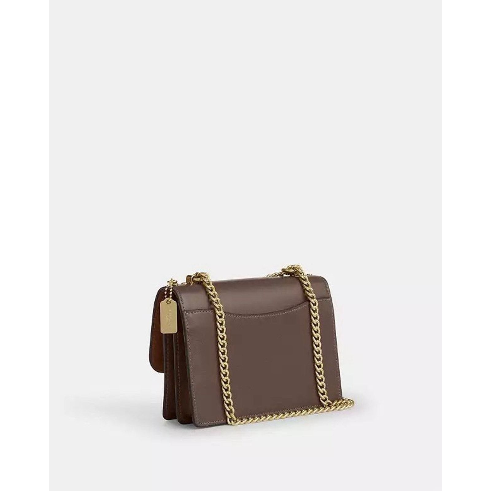 Coach NWT Coach Mini Klare Crossbody Bag CBI23 Dark Stone Leather Size ONE SIZE - 11 Thumbnail
