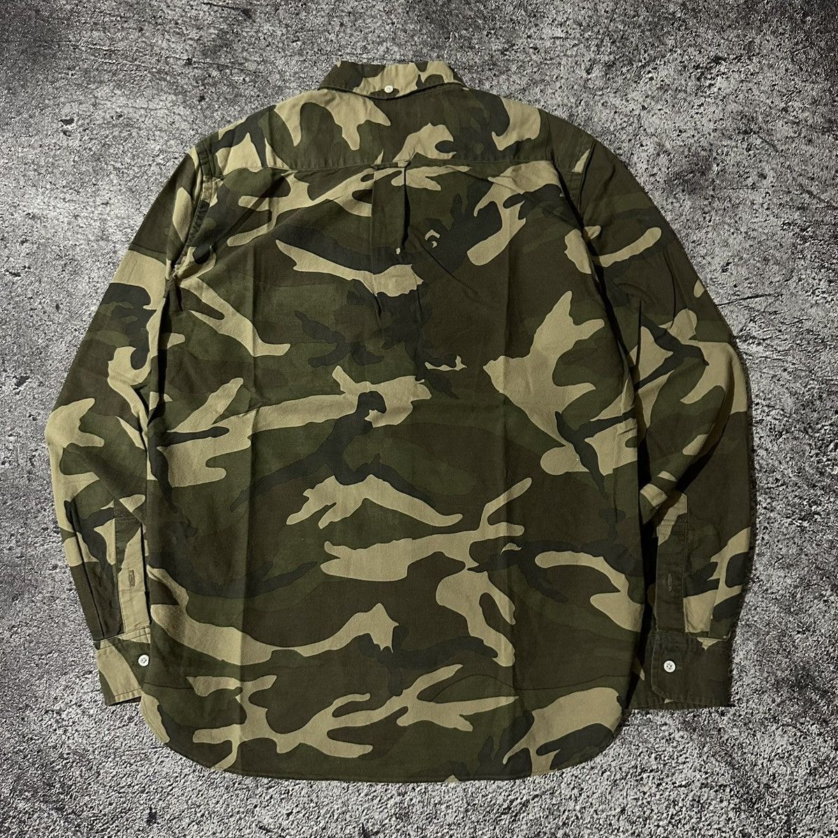 Beams Japan Beams Military Camo Button Up Long Shirt Size US S / EU 44-46 / 1 - 5 Thumbnail