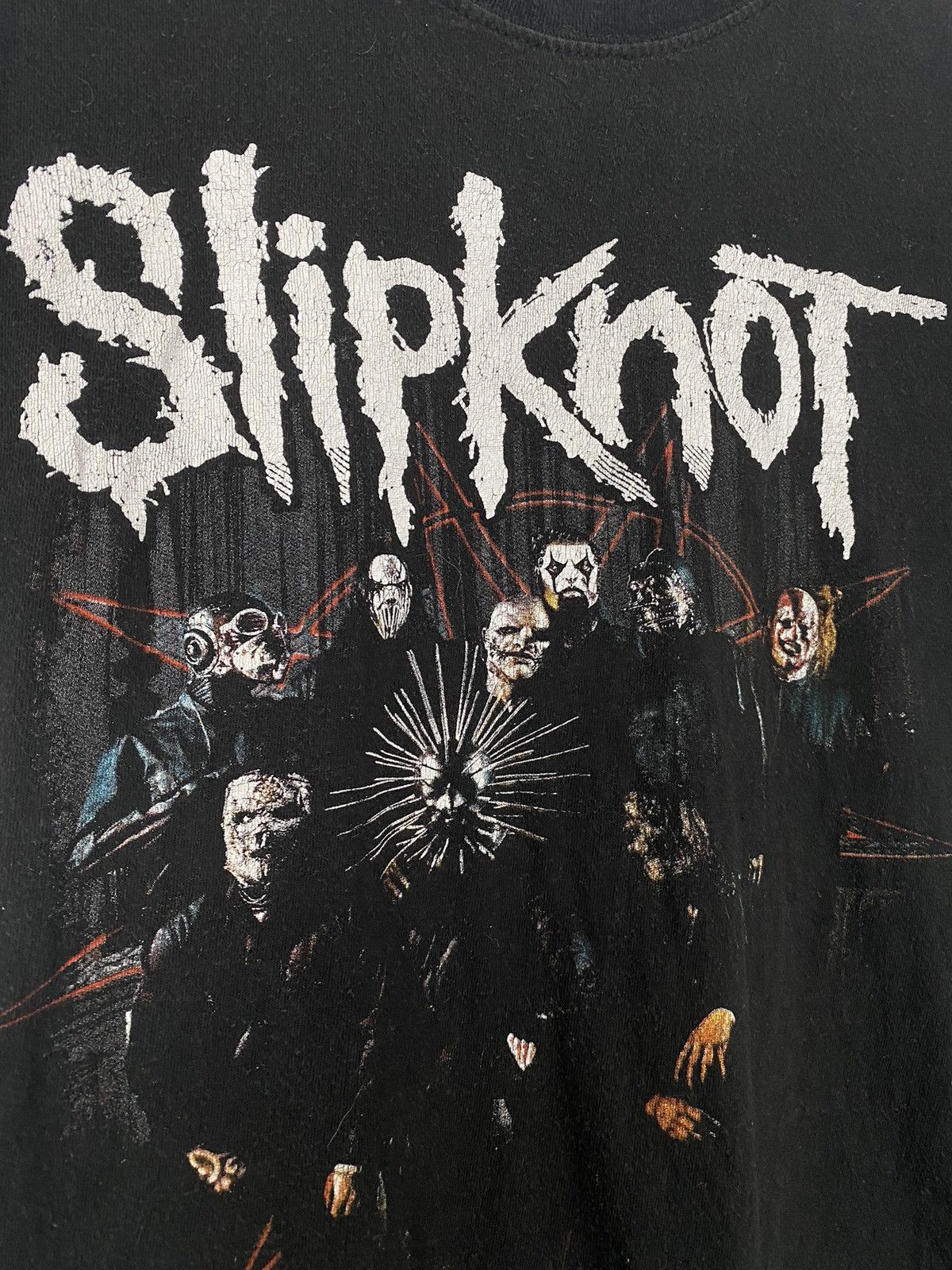 Band Tees × Slipknot Slipknot Prepare For Hell Tour Tee Vintage y2k 2014 - 2015 Size US S / EU 44-46 / 1 - 6 Thumbnail
