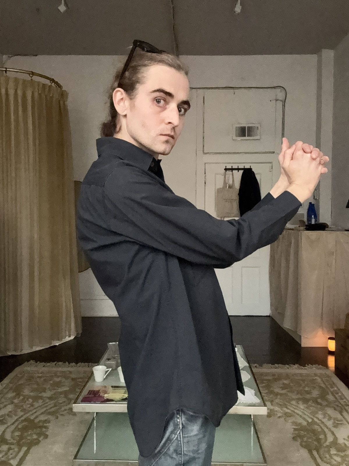 Other Alexander Van Slobbe Archive Garment Dyed Western Shirt Size US M / EU 48-50 / 2 - 17 Thumbnail