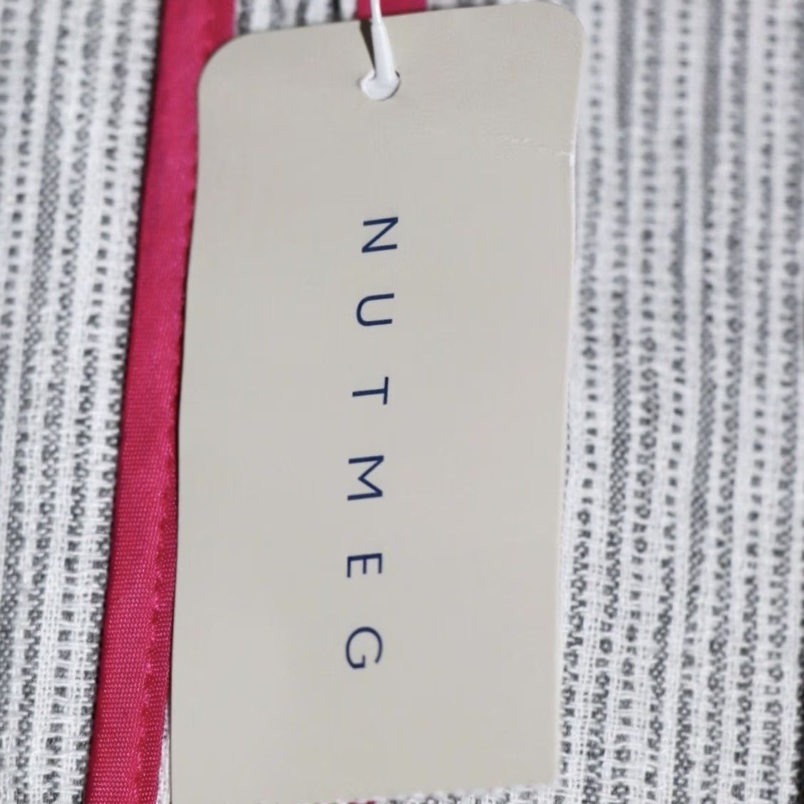 Nutmeg Nutmeg Blazer Jacket - Womens Grey Striped New Size 12 - BNWT With Tags Size XL / US 12-14 / IT 48-50 - 4 Thumbnail