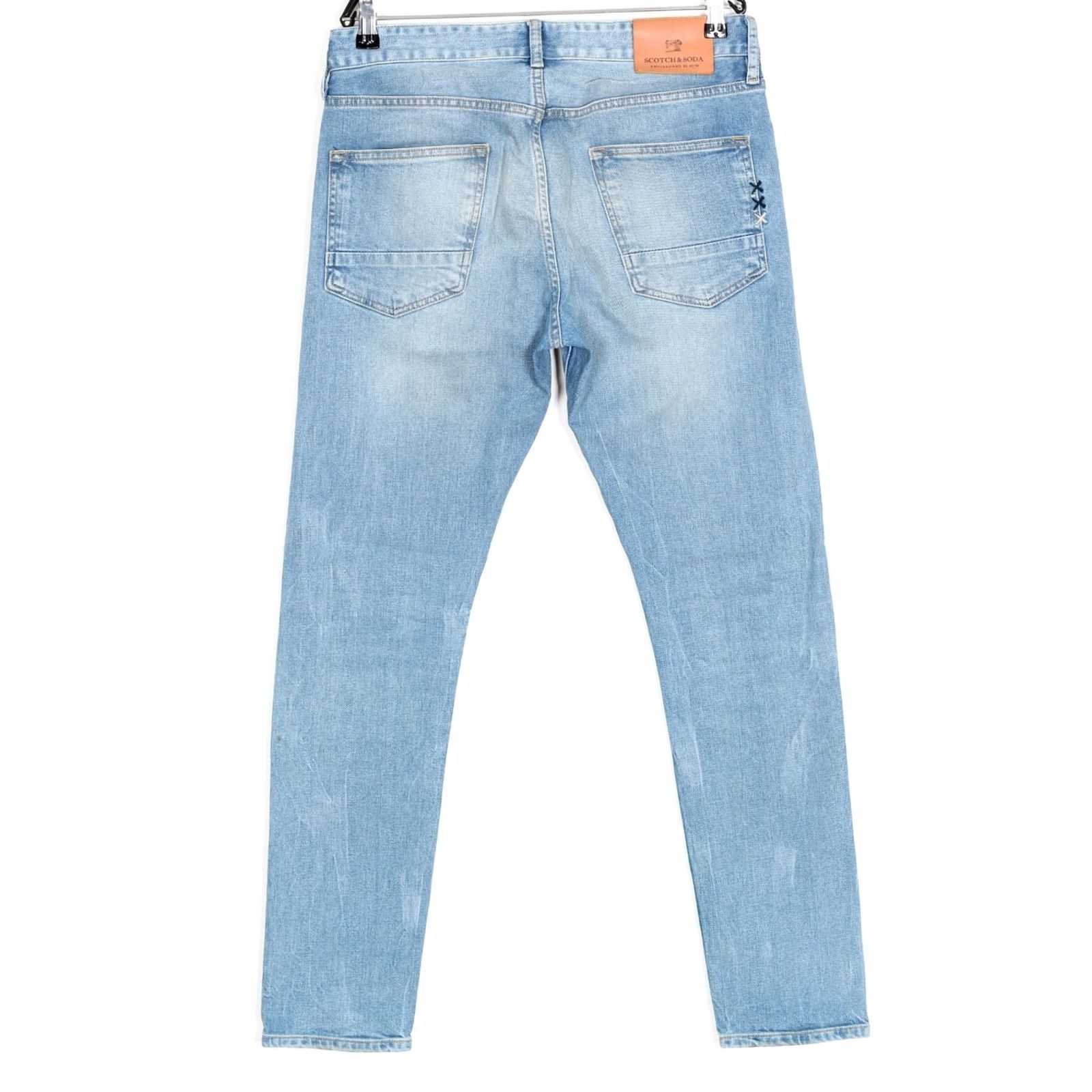Scotch & Soda SCOTCH & SODA RALSTON Jeans Men Stretch W30 L30 DZ7247 Blue Slim 5-Pocket Denim Size US 30 / EU 46 - 3 Thumbnail
