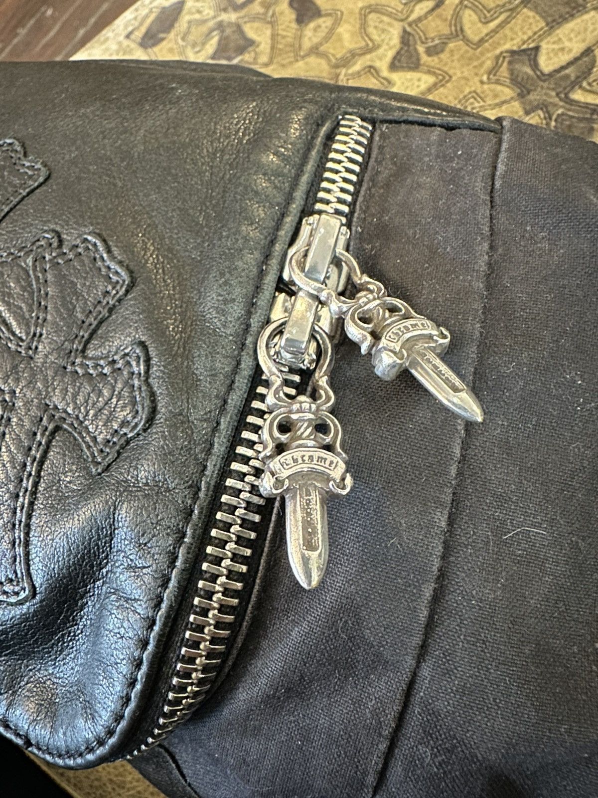 Chrome Hearts CHROME HEARTS MINI CROSS PATCH TRAVEL BAG Size ONE SIZE - 5 Thumbnail