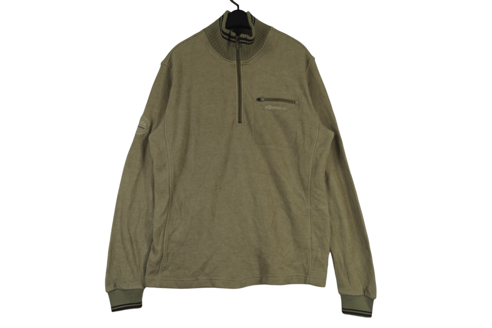 Ellesse Sweater Half Zipper Small Logo