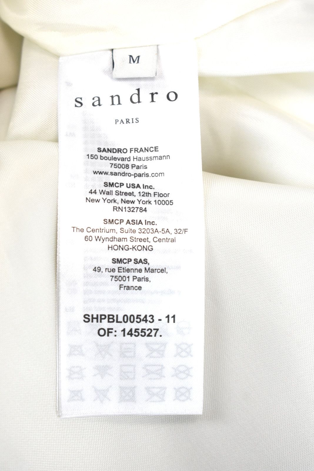 Sandro SANDRO Ares Jacket Men's MEDIUM Lamb Leather Overshirt Size US M / EU 48-50 / 2 - 5 Thumbnail