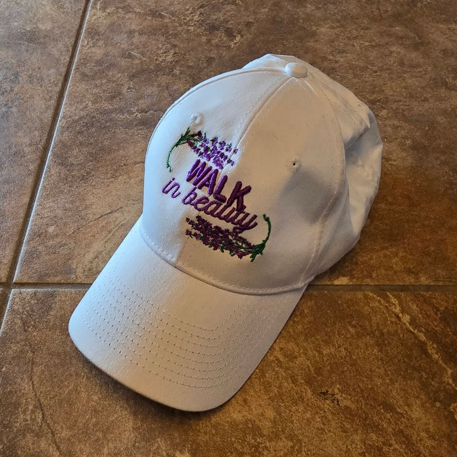 Other White Walk In Beauty Baseball Hat Size ONE SIZE - 1 Thumbnail