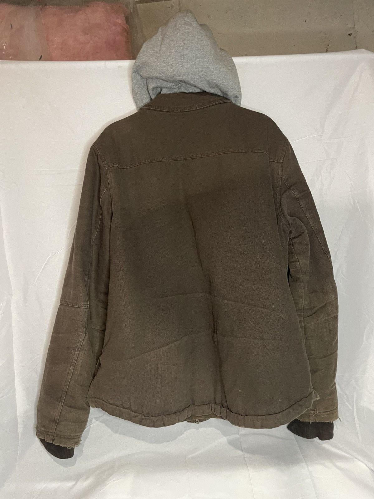 Harley Davidson Distressed Harley Davidson Brown Fur Hood Zip Up Jacket Size US L / EU 52-54 / 3 - 3 Thumbnail