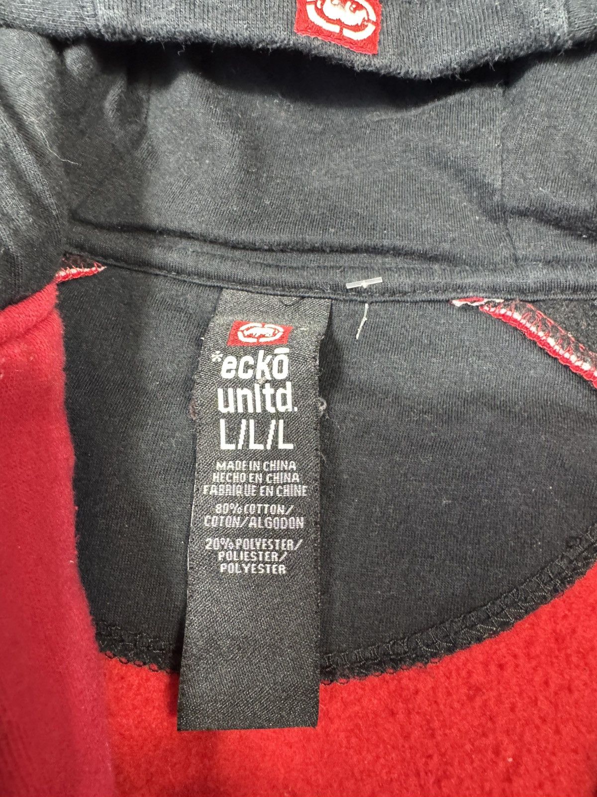 Ecko Unltd. Vintage Ecko UNTDL Zip Hoodie Size L / US 10 / IT 46 - 8 Thumbnail