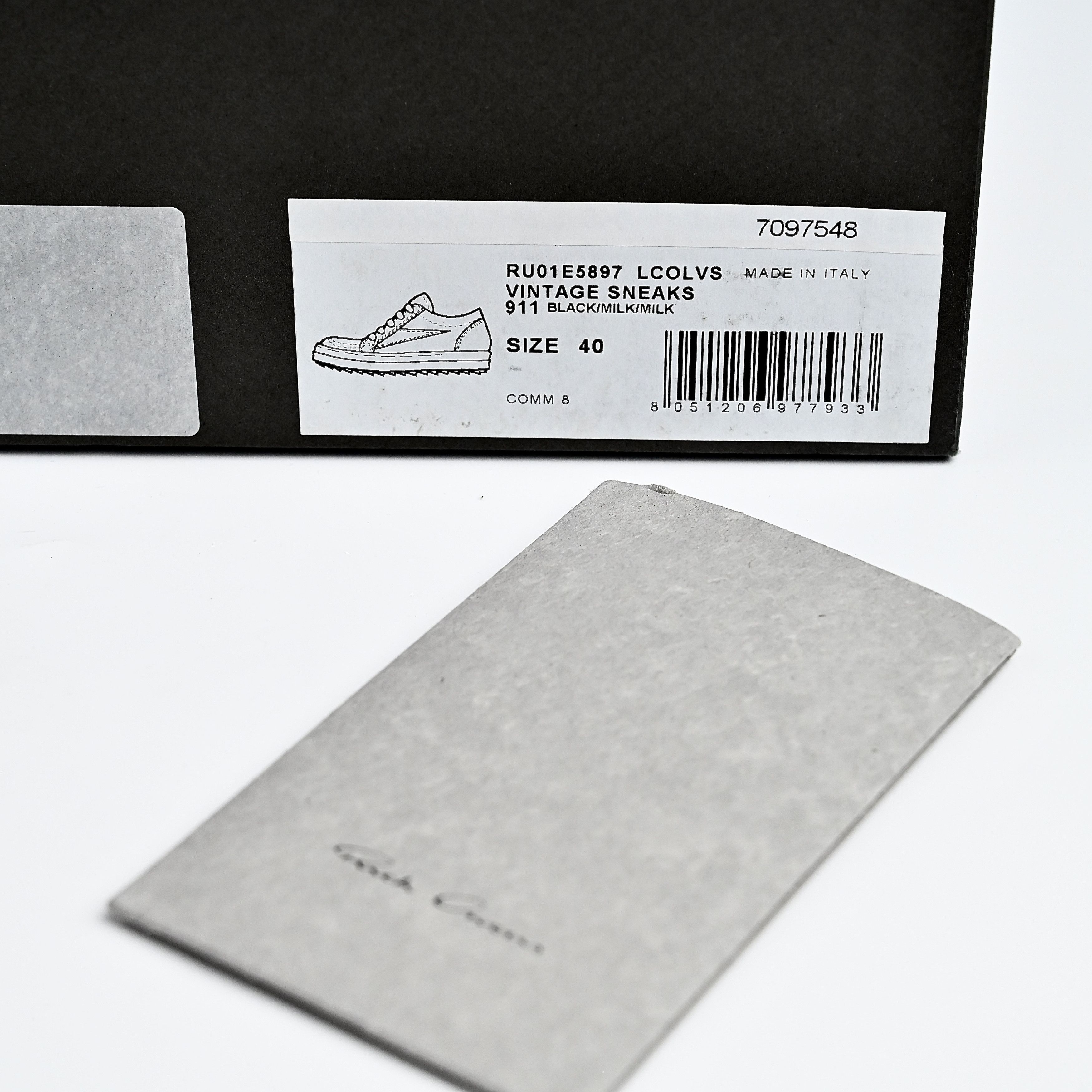 Rick Owens RICK OWENS VINTAGE SNEAKS Size US 7 / EU 40 - 9 Thumbnail