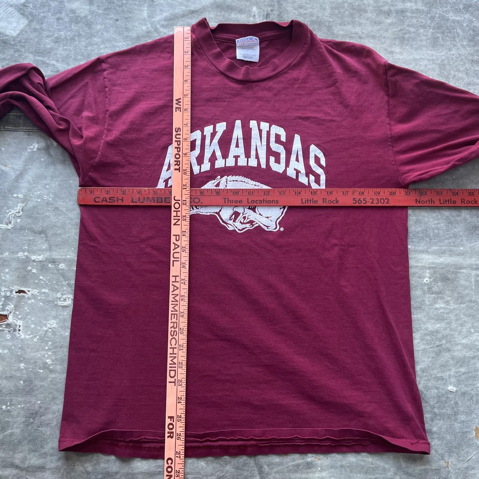 Vintage Vintage 90s Y2K Arkansas Razorbacks Sports Long Sleeve Shirt Size US L / EU 52-54 / 3 - 4 Thumbnail
