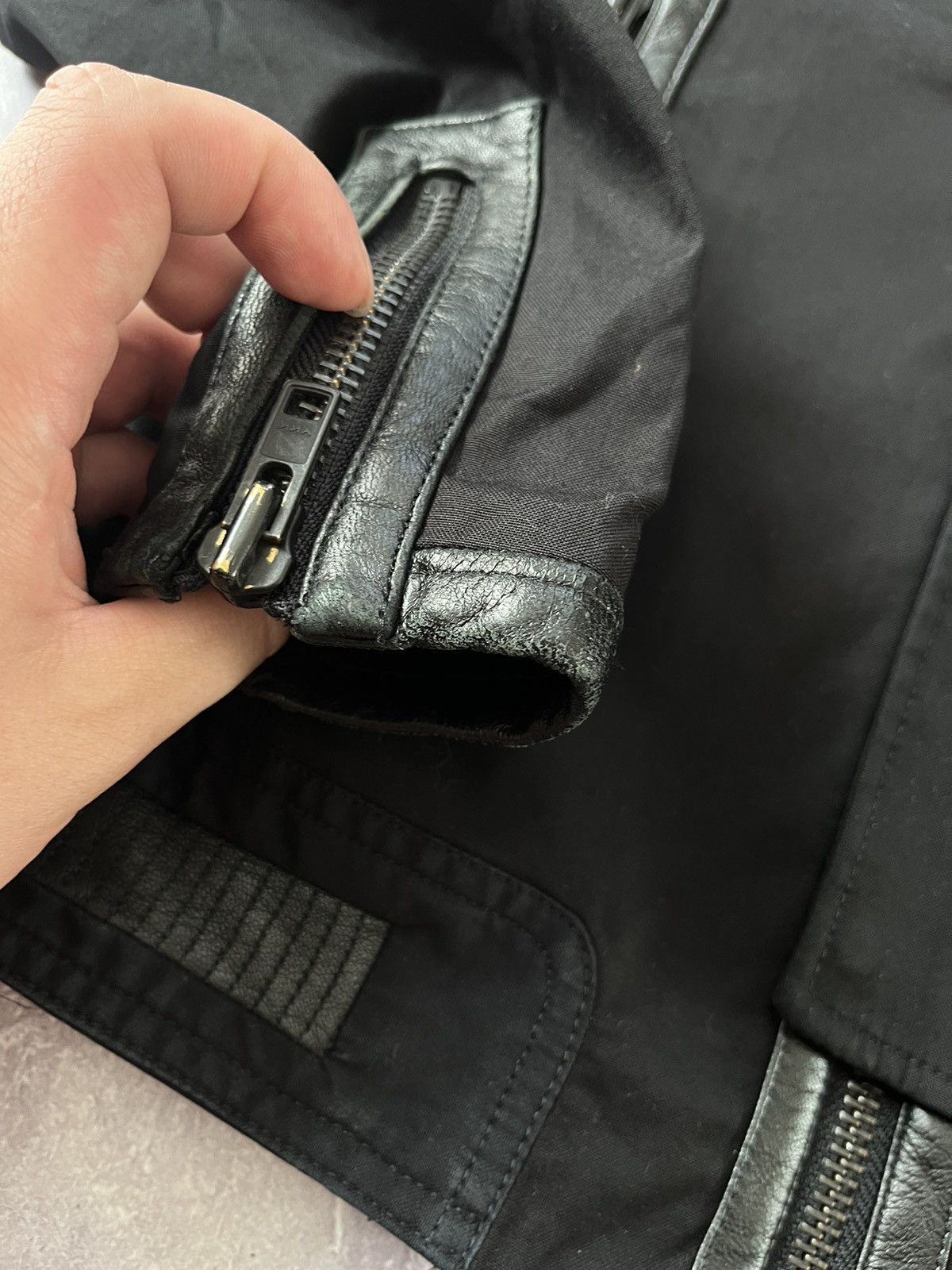 The Kooples The Kooples Jacket Black with Leather Trim size L Size US L / EU 52-54 / 3 - 4 Thumbnail